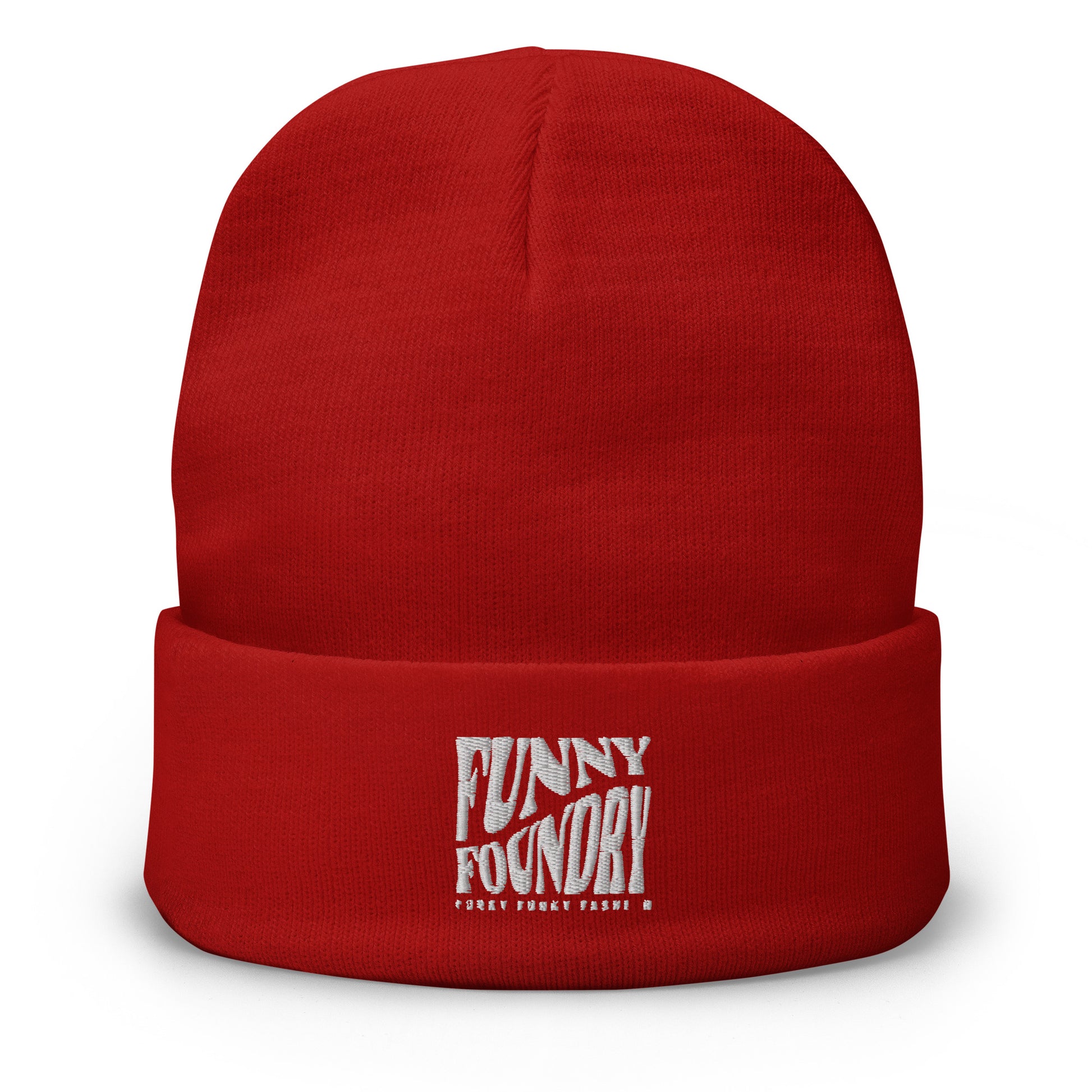 Funny Foundry Embroidered Beanie - Funny Foundry