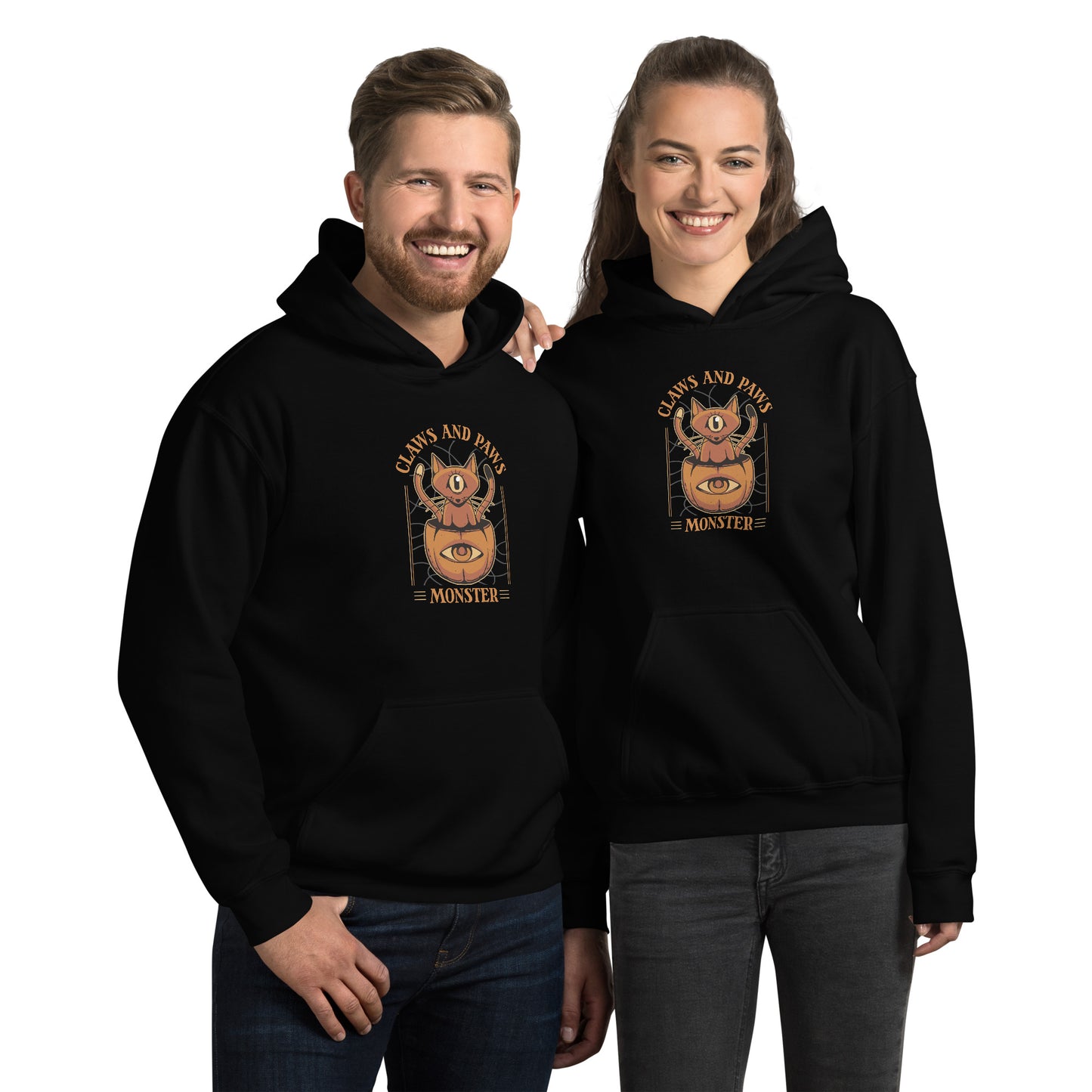 Claws and Paws Hoodie - Funny Foundry