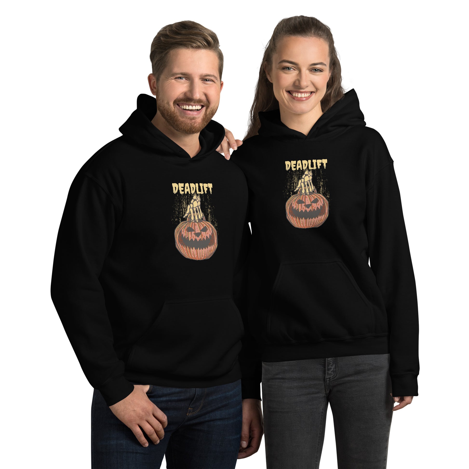 Deadlift Pumpkin Hoodie - Funny Foundry