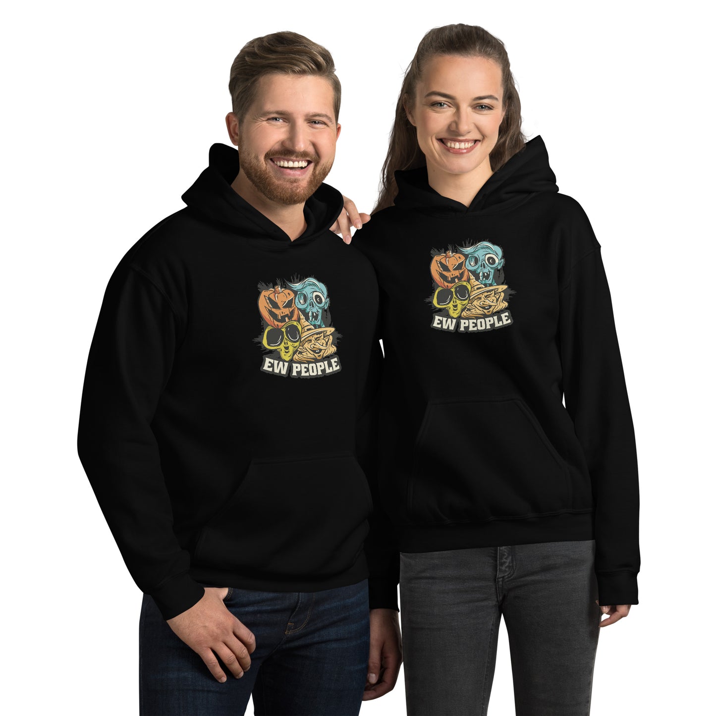 EW People Hoodie - Funny Foundry