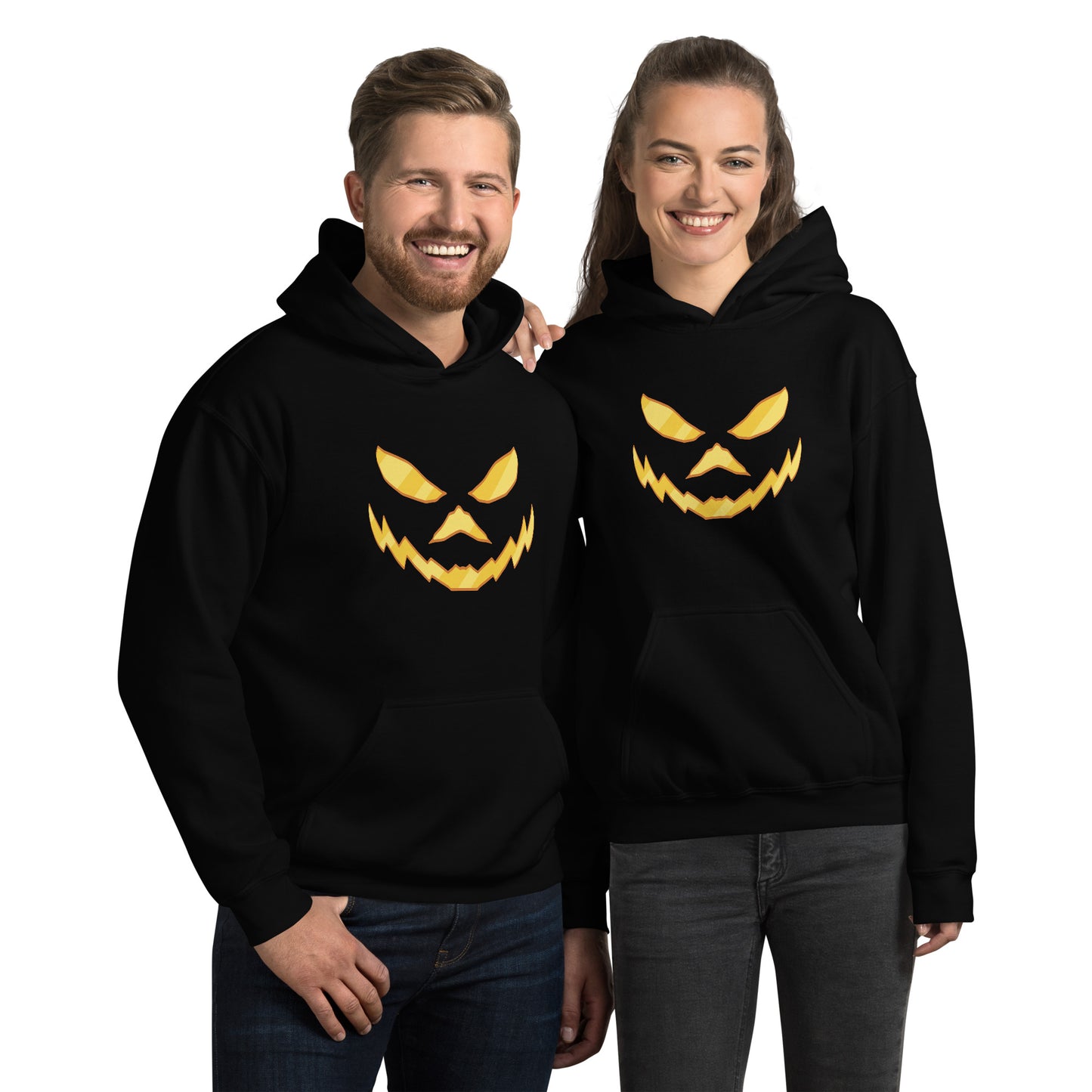 Jack O Lantern Face Hoodie - Funny Foundry