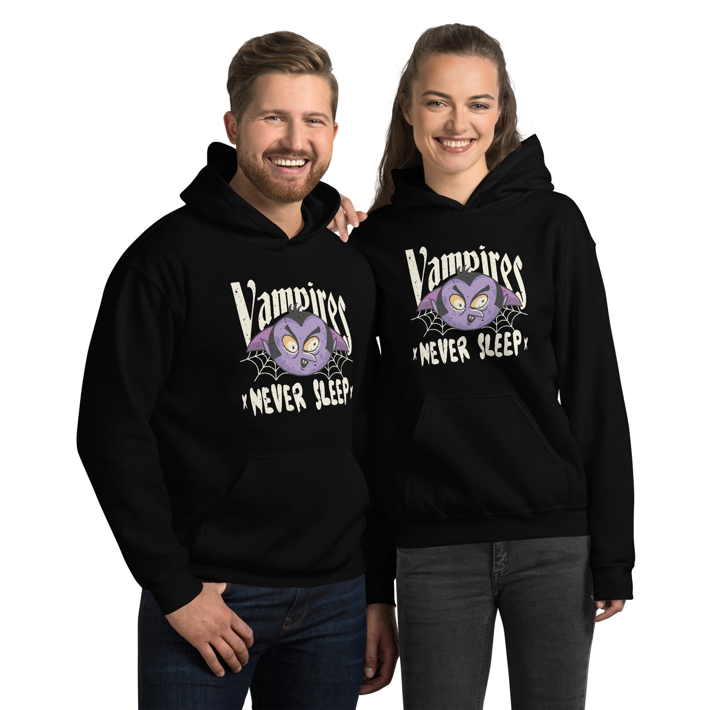 Vampire Never Sleeps Hoodie - Funny Foundry