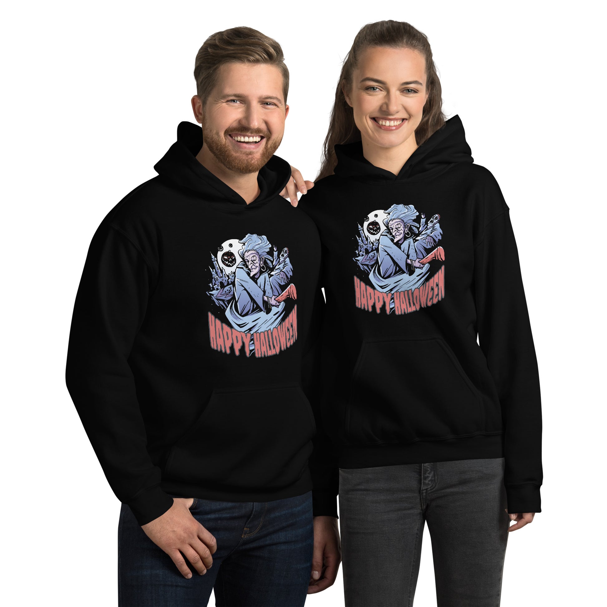 Witch Castle Spooky Hoodie - Funny Foundry