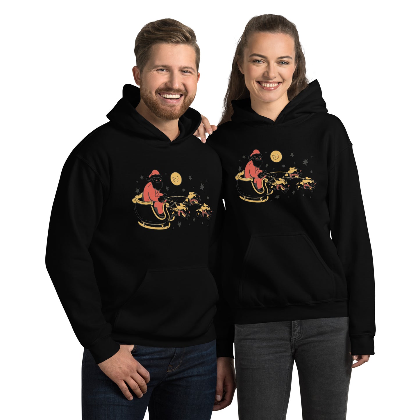 Basset Hounds Christmas Hoodie - Funny Foundry