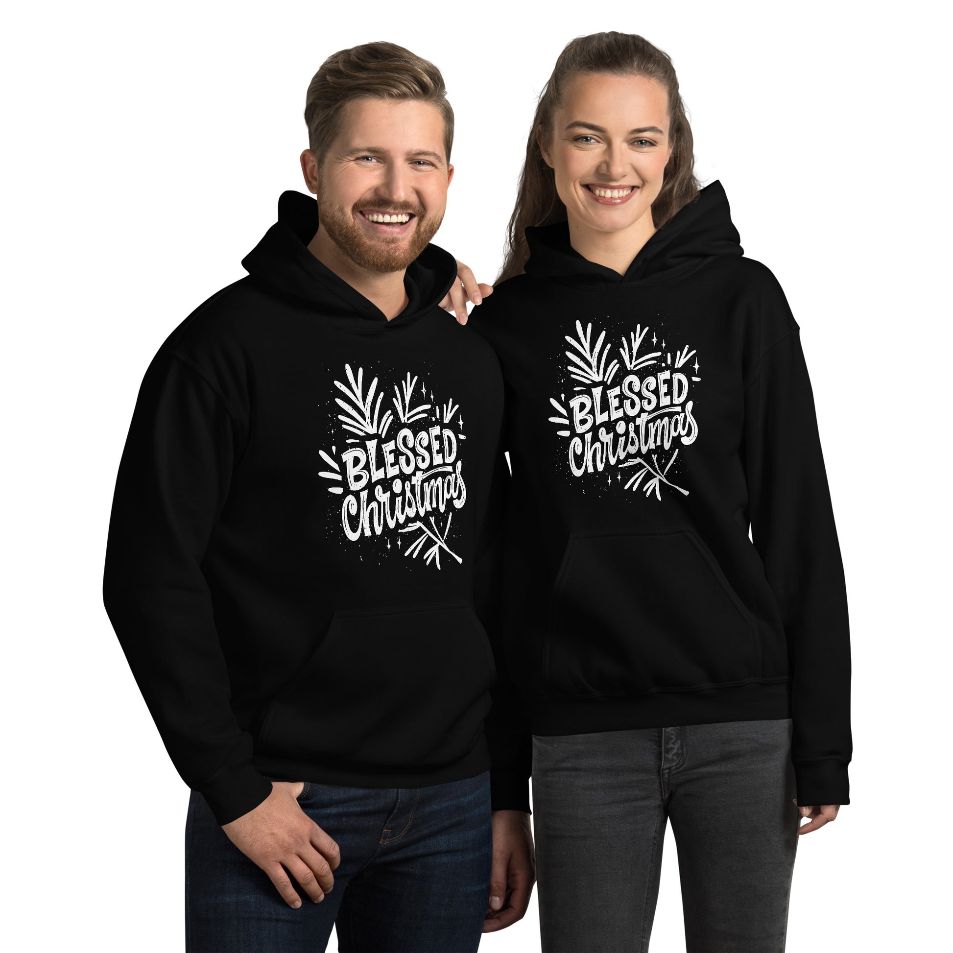 Blessed Christmas Hoodie - Funny Foundry