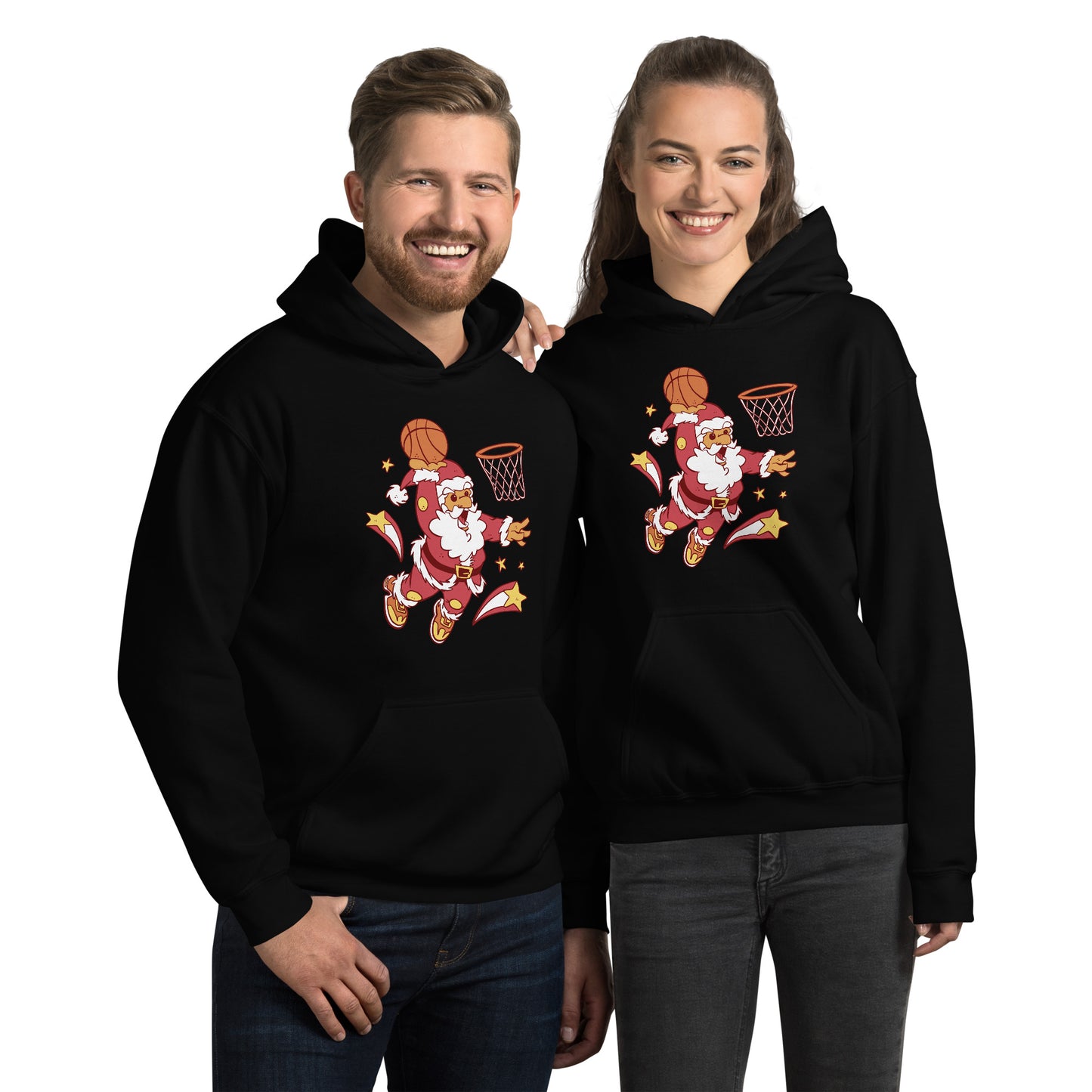 Dinosaur Xmas Hoodie - Funny Foundry