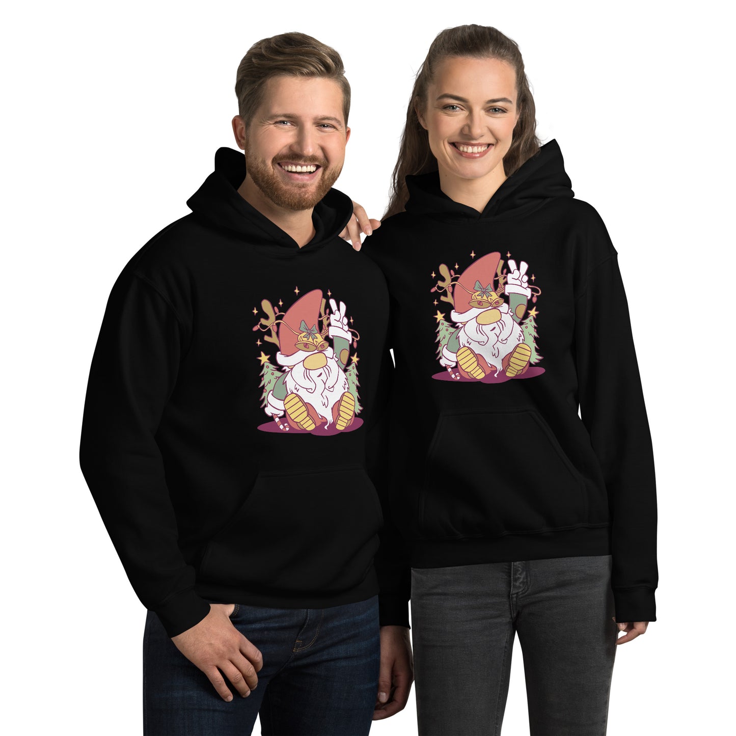 GNOME Christmas Hoodie - Funny Foundry