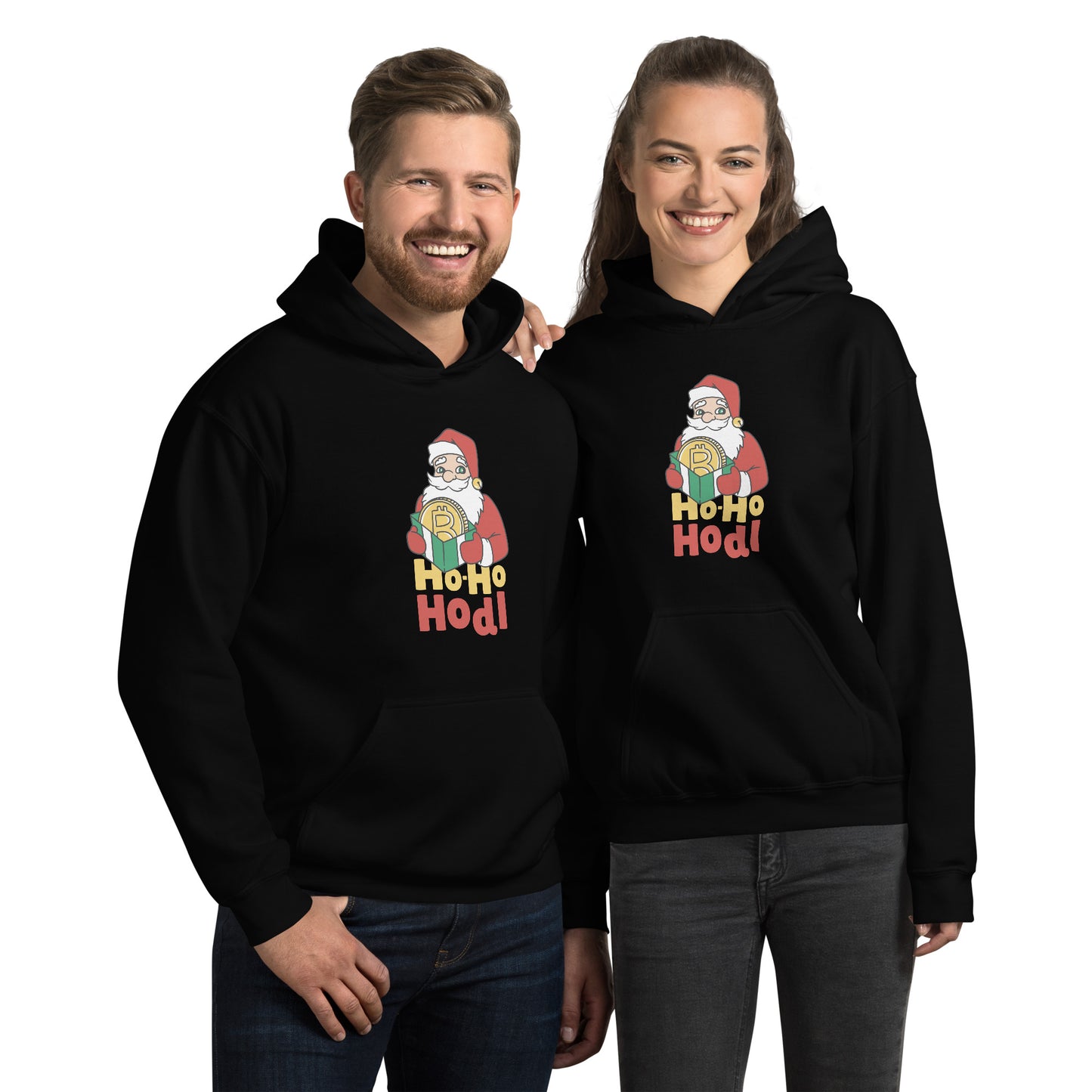 HoHo Hodl Hoodie - Funny Foundry