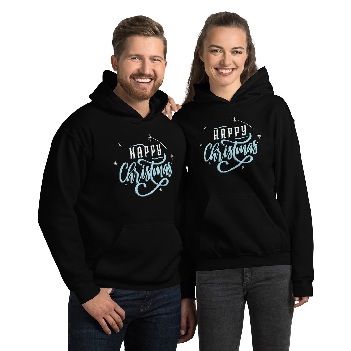 Happy Christmas Hoodie - Funny Foundry