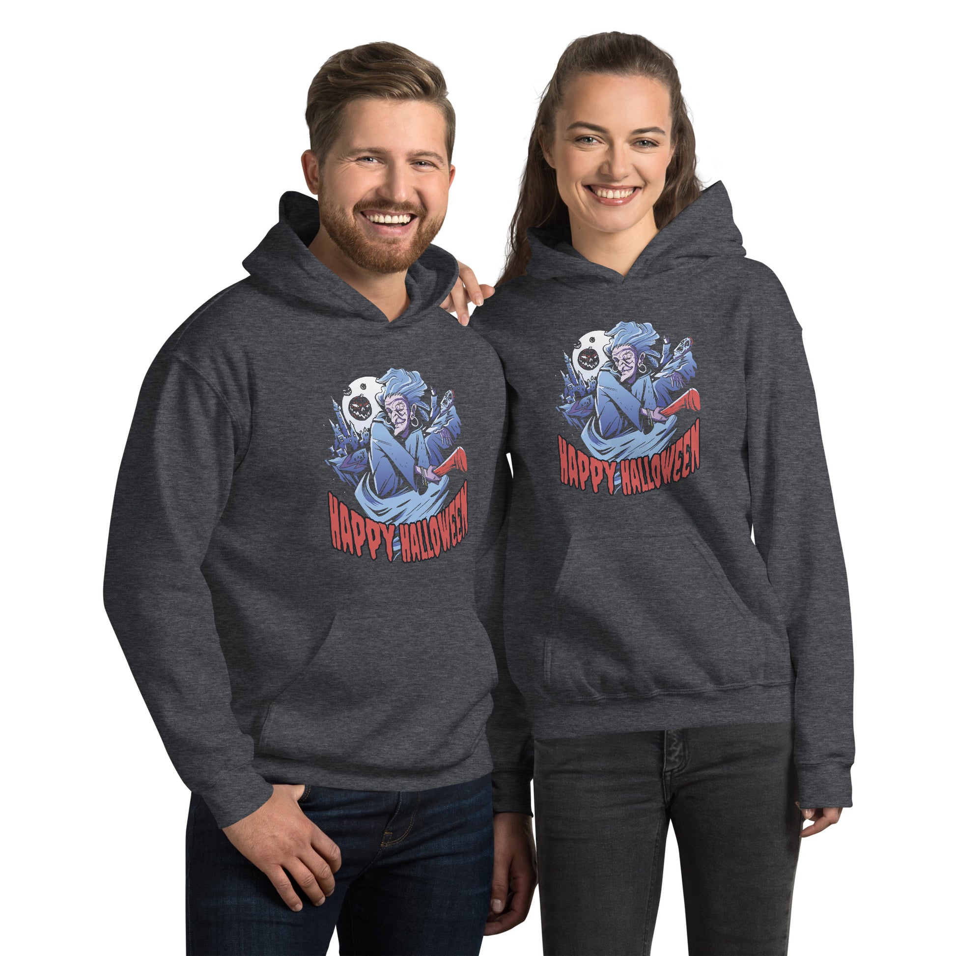 Witch Castle Spooky Hoodie - Funny Foundry