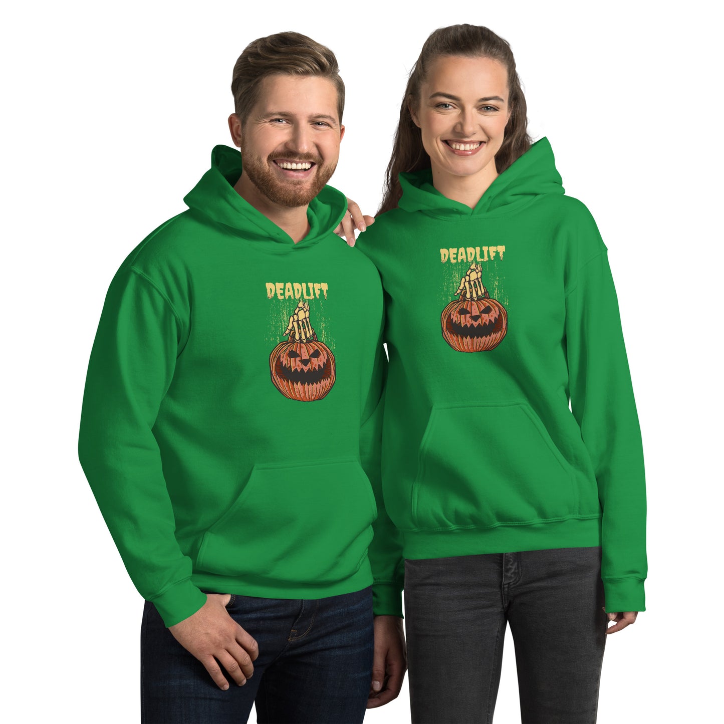 Deadlift Pumpkin Hoodie - Funny Foundry