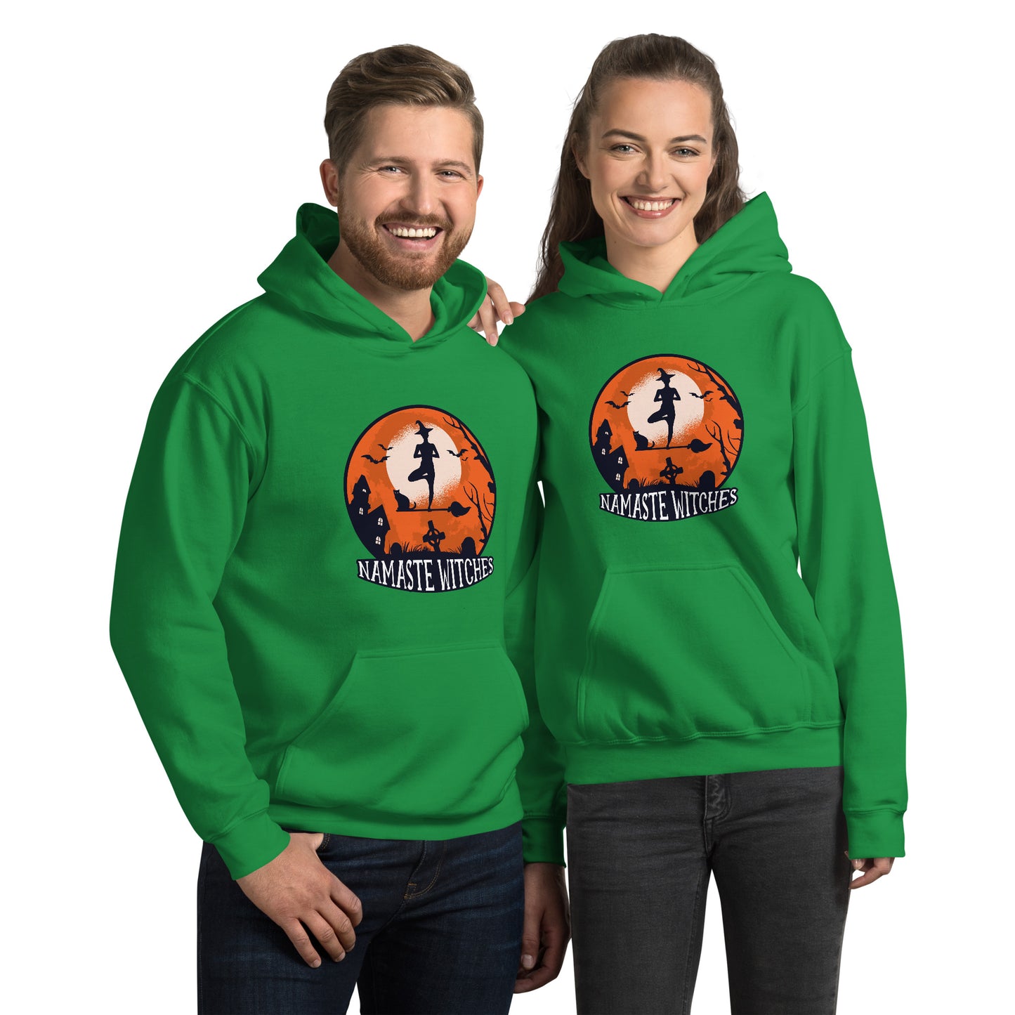 Namaste Witches Hoodie - Funny Foundry