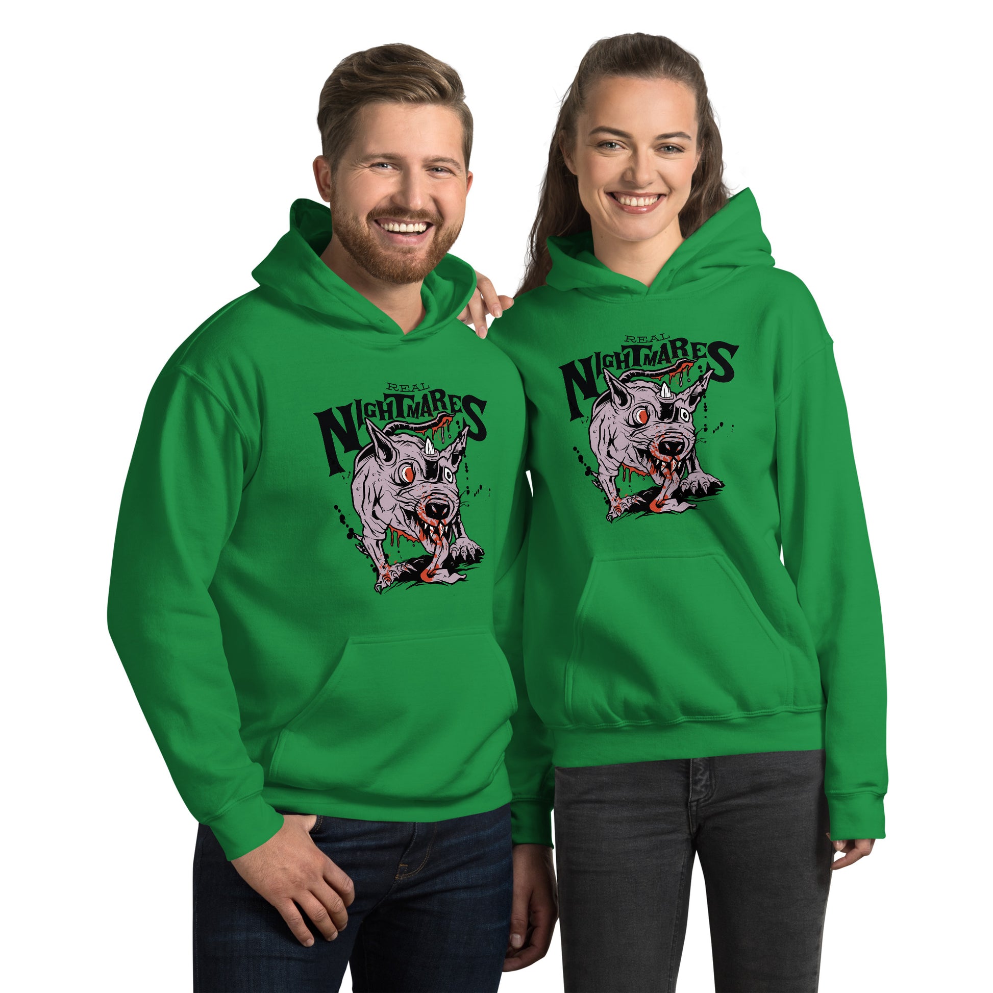 Real Nightmares Hoodie - Funny Foundry