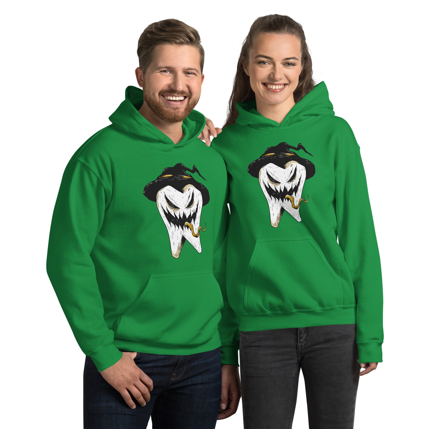 Scary Tooth Hoodie - Funny Foundry