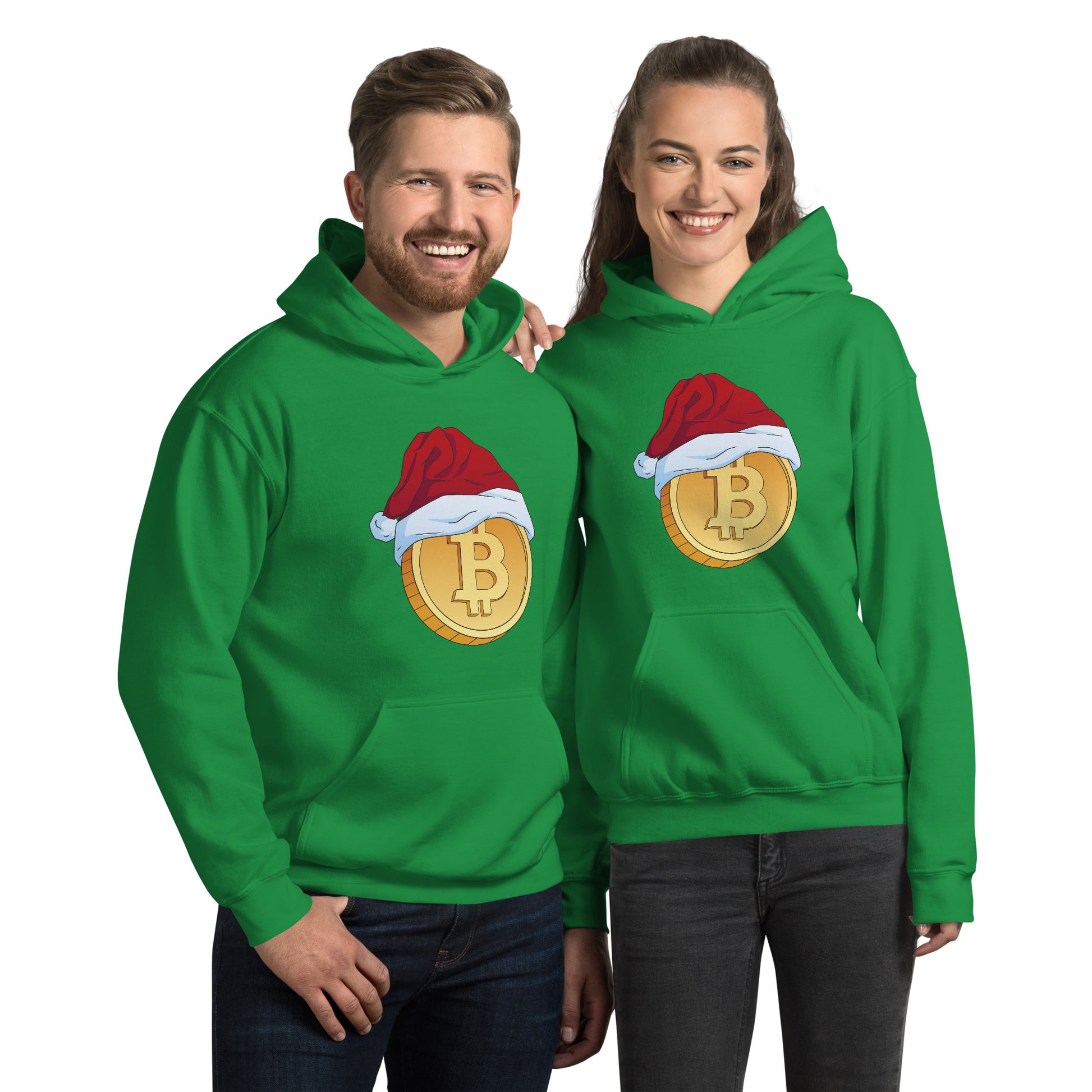 Christmas Bitcoin Hoodie - Funny Foundry