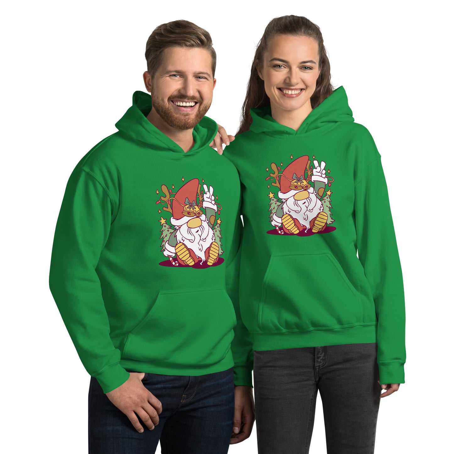 GNOME Christmas Hoodie - Funny Foundry