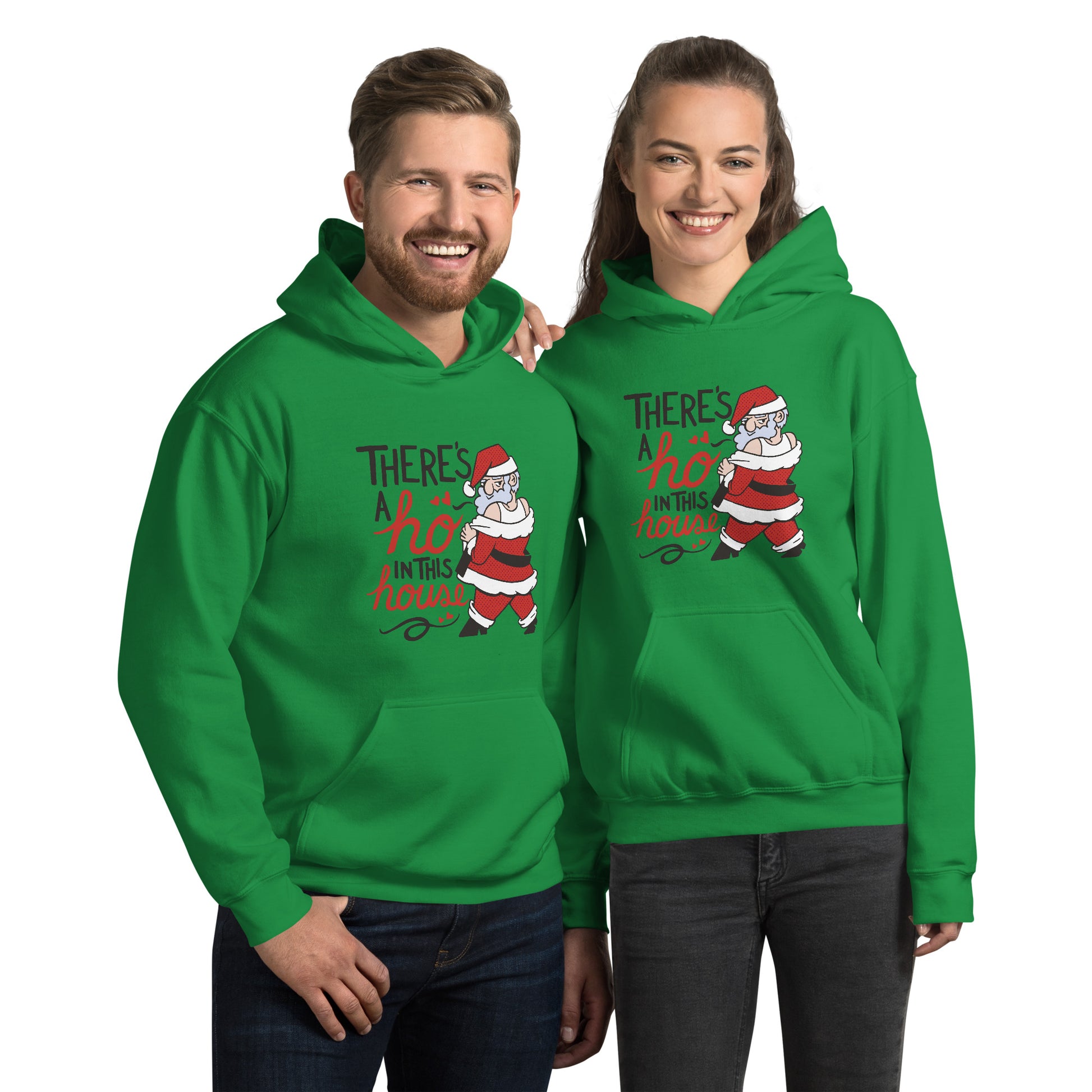 Ho Santa Hoodie - Funny Foundry