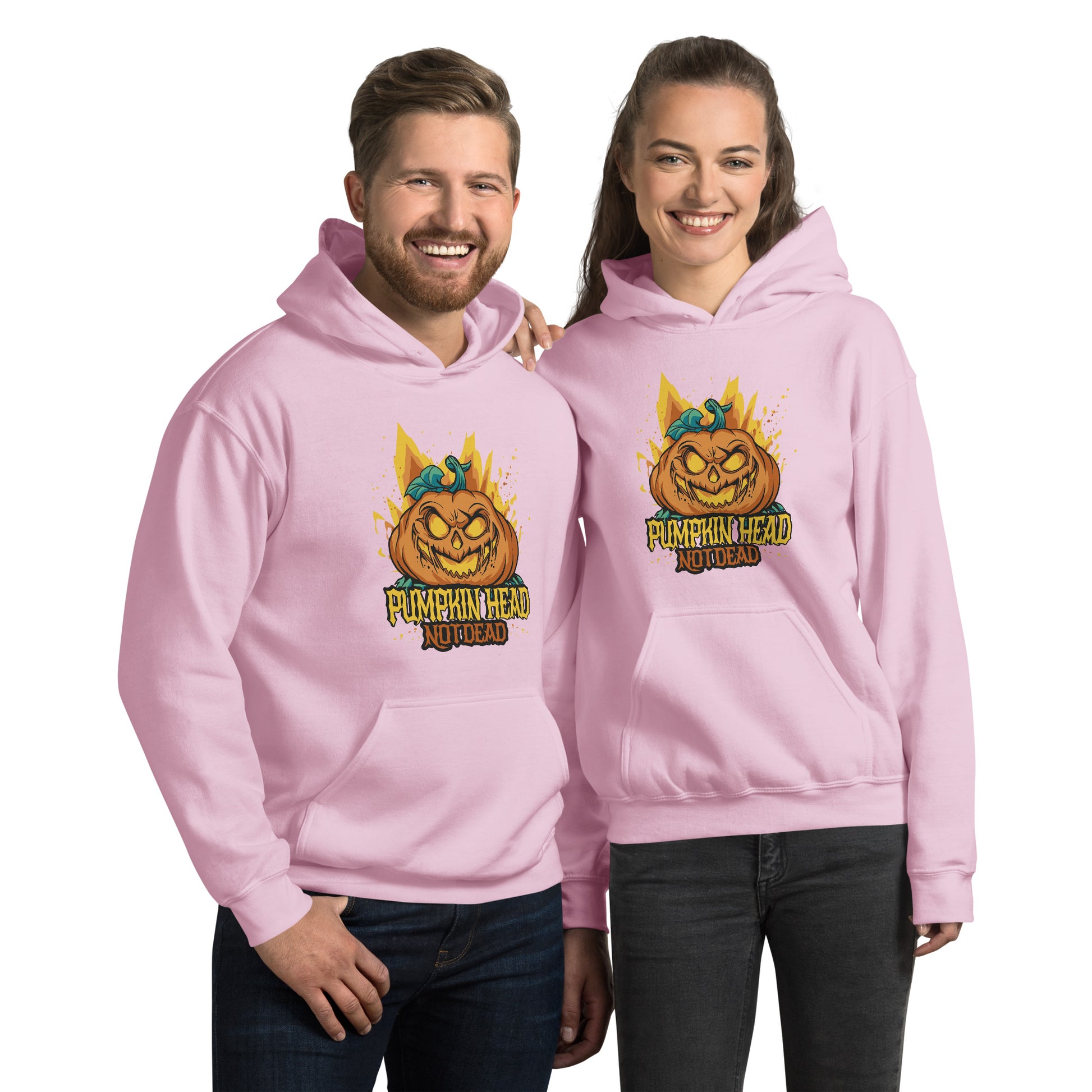 Halloween Pumpkin Head Hoodie - Funny Foundry