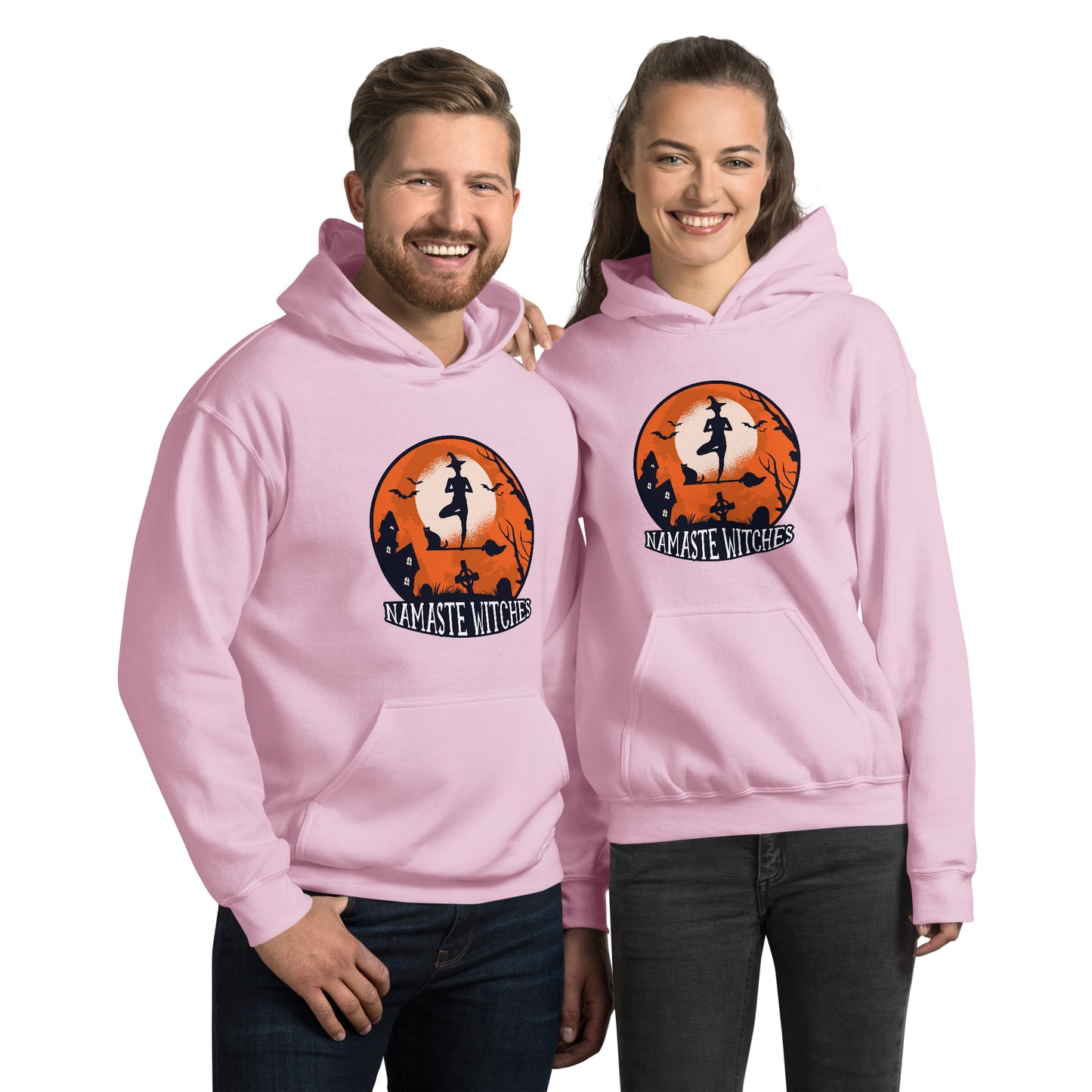 Namaste Witches Hoodie - Funny Foundry