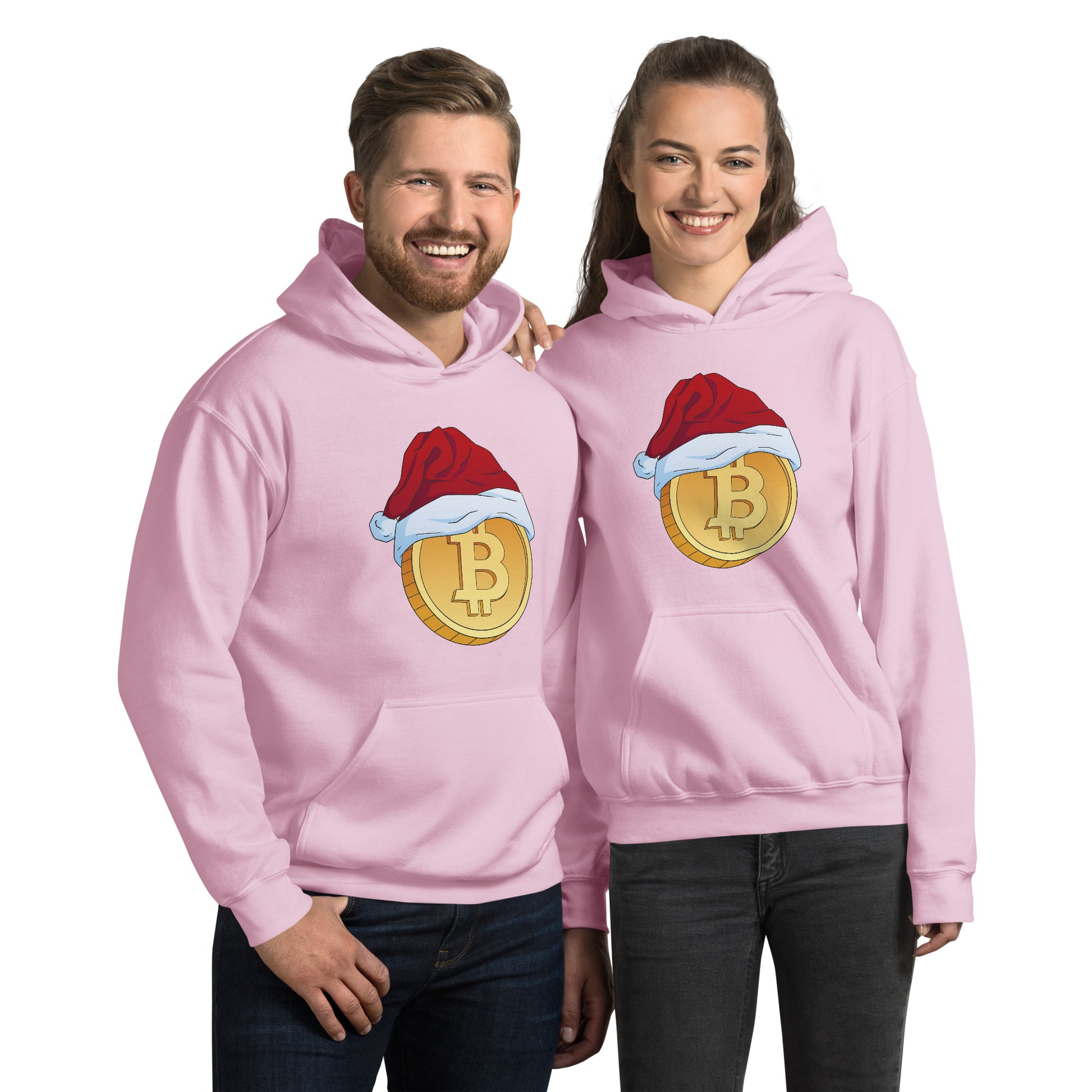 Christmas Bitcoin Hoodie - Funny Foundry