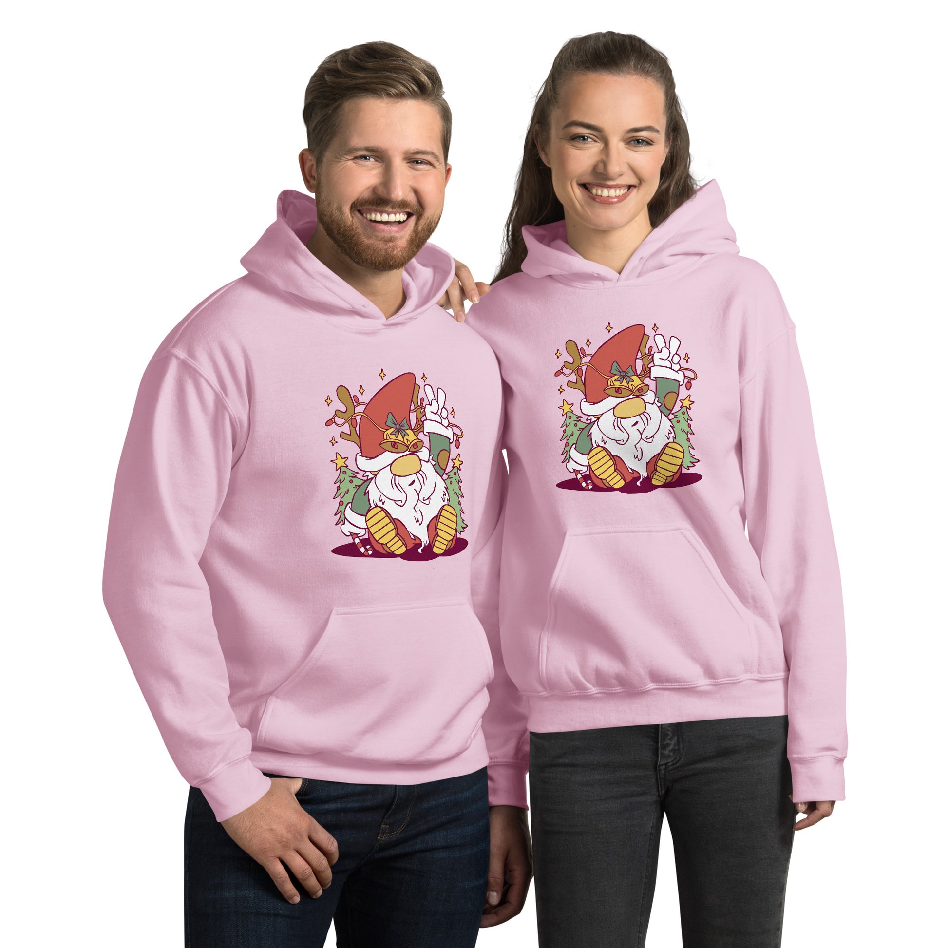 GNOME Christmas Hoodie - Funny Foundry