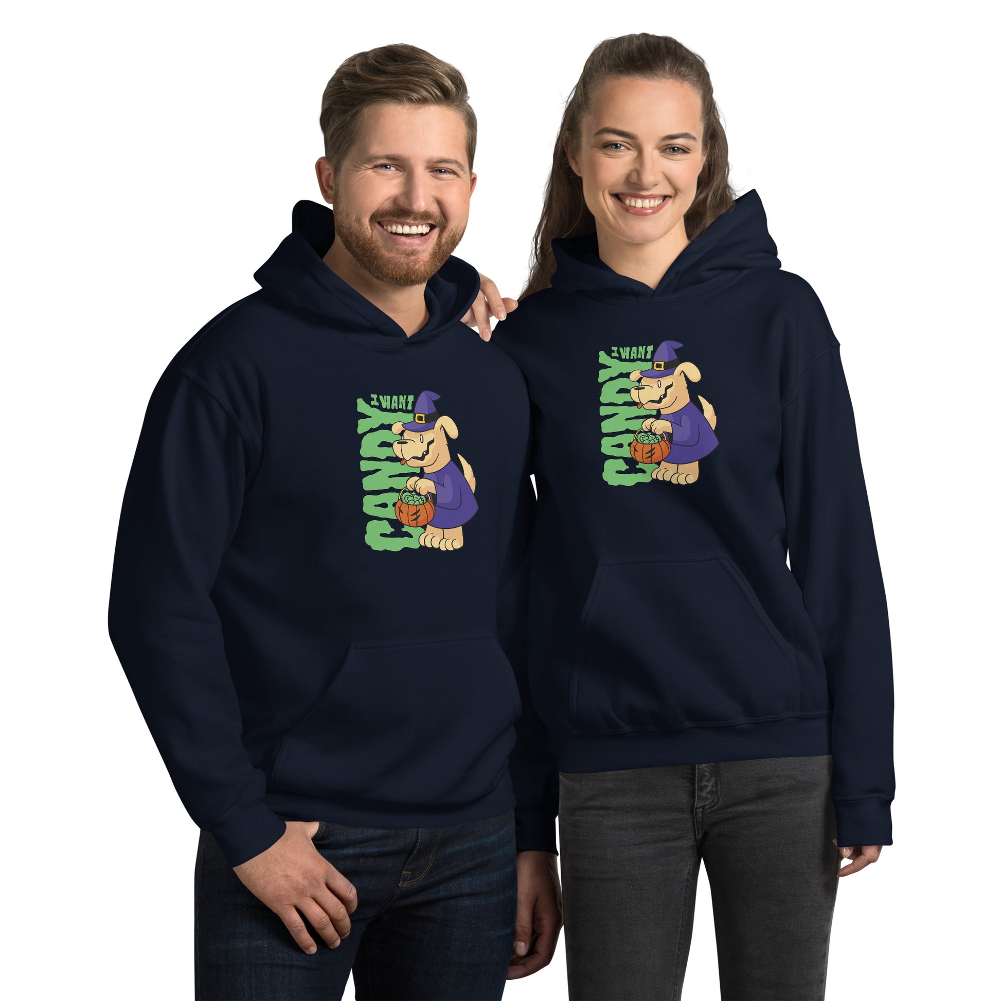 Candy Dog Hoodie - Funny Foundry