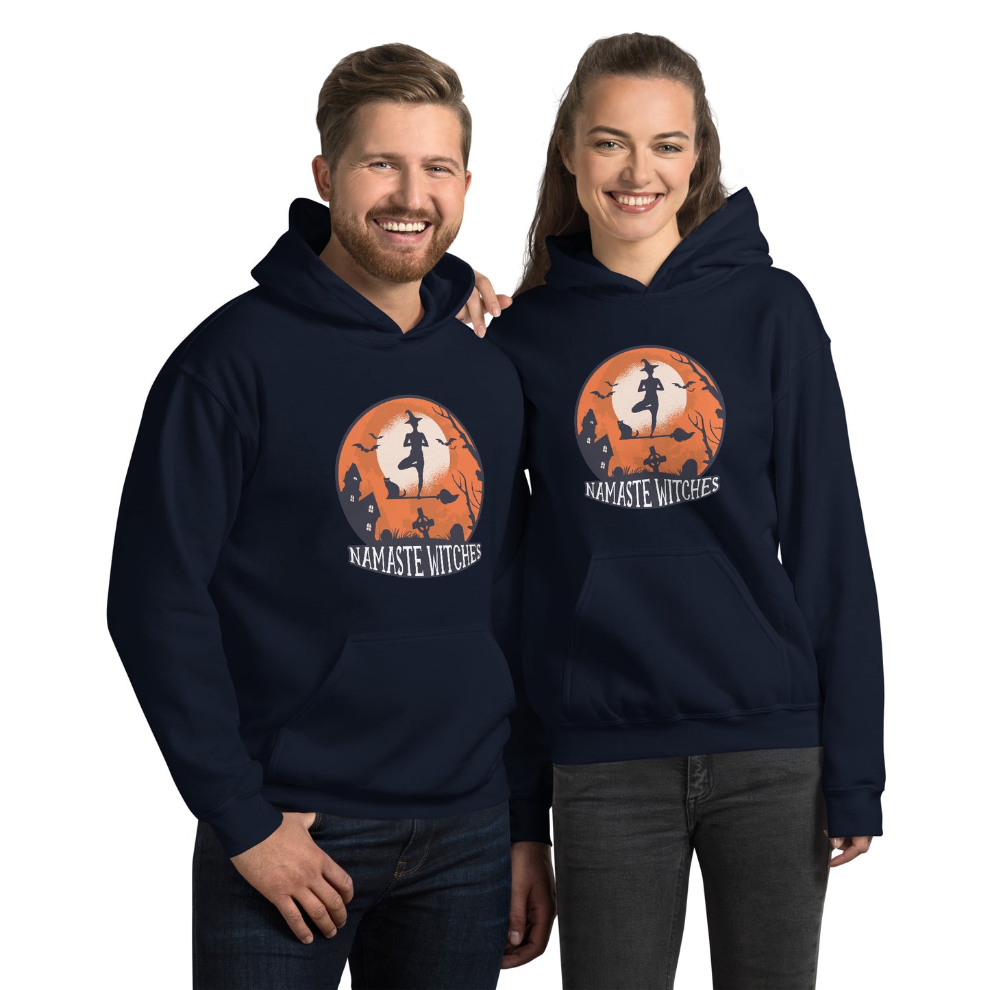 Namaste Witches Hoodie - Funny Foundry