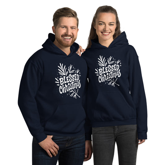 Blessed Christmas Hoodie - Funny Foundry