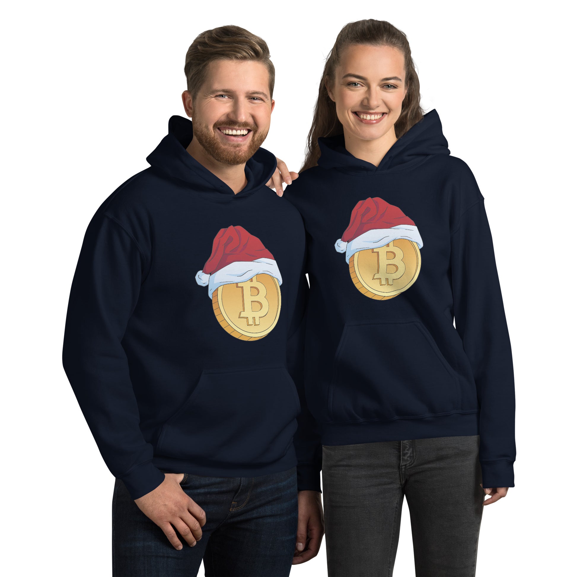 Christmas Bitcoin Hoodie - Funny Foundry