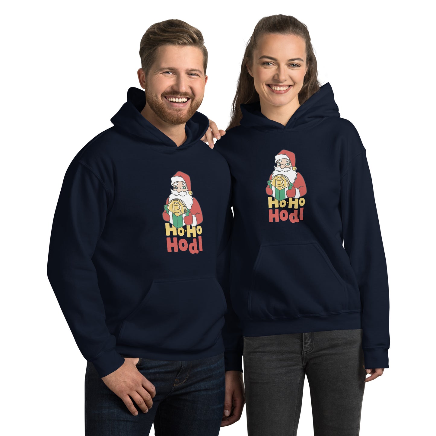 HoHo Hodl Hoodie - Funny Foundry