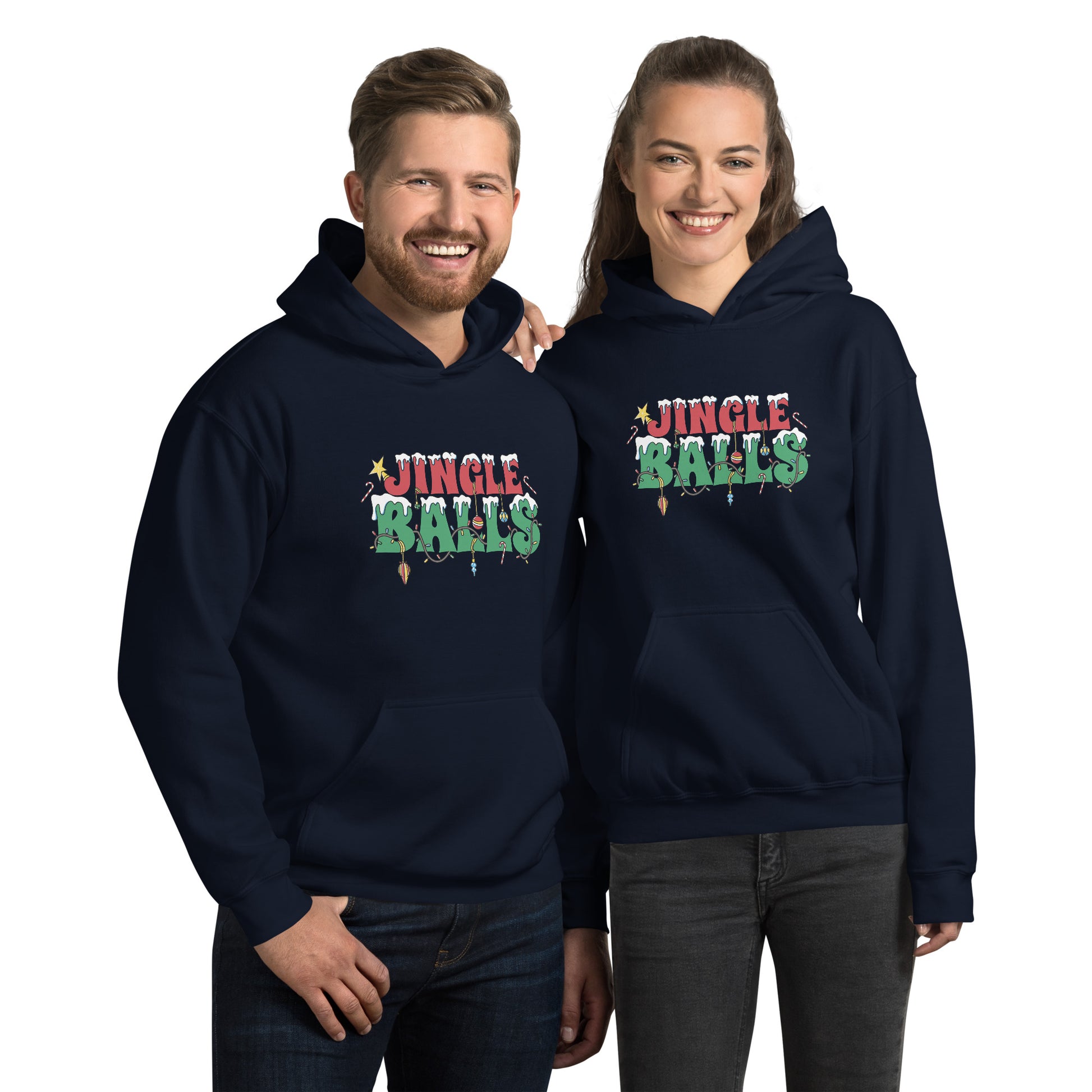 Jingle Balls Hoodie - Funny Foundry