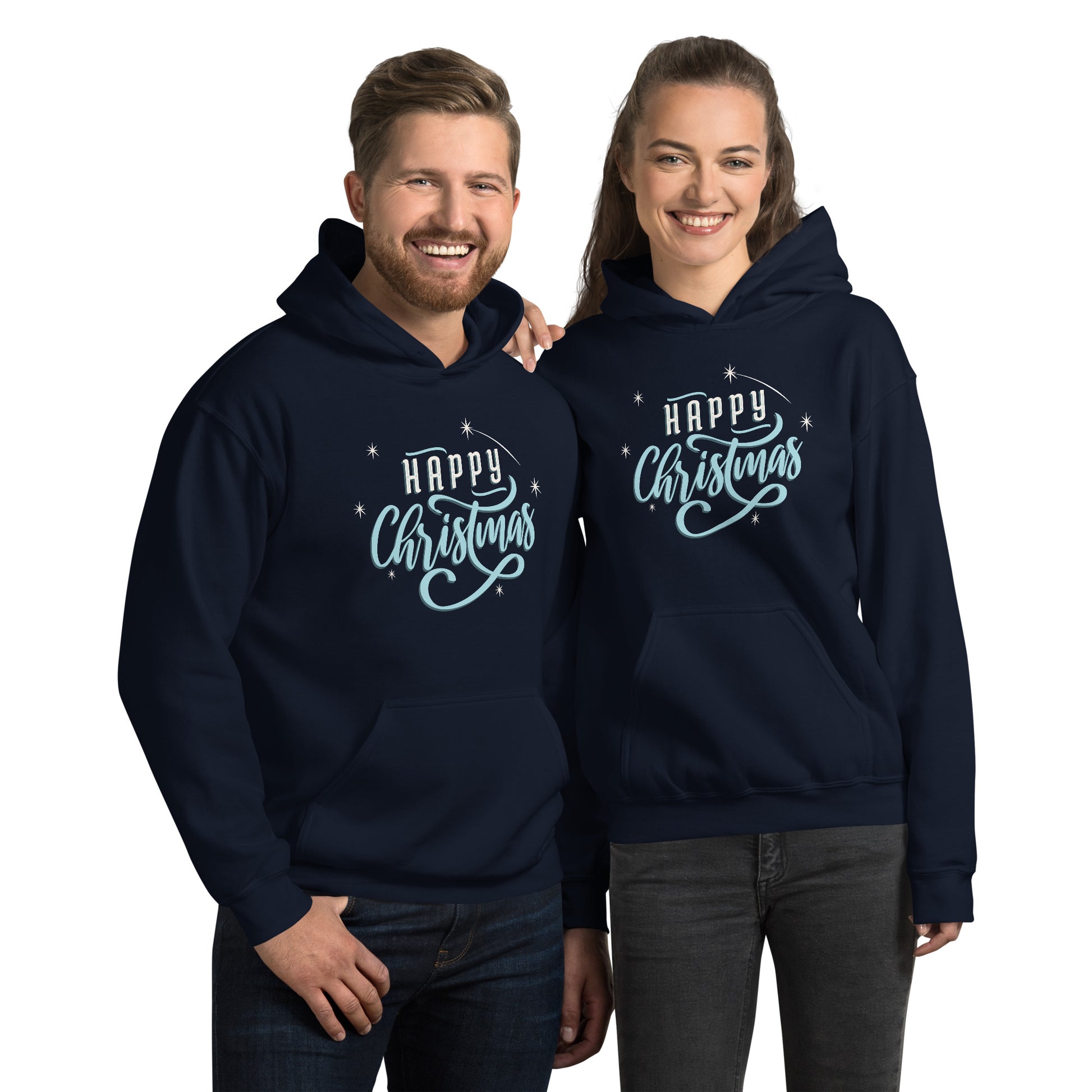 Happy Christmas Hoodie - Funny Foundry