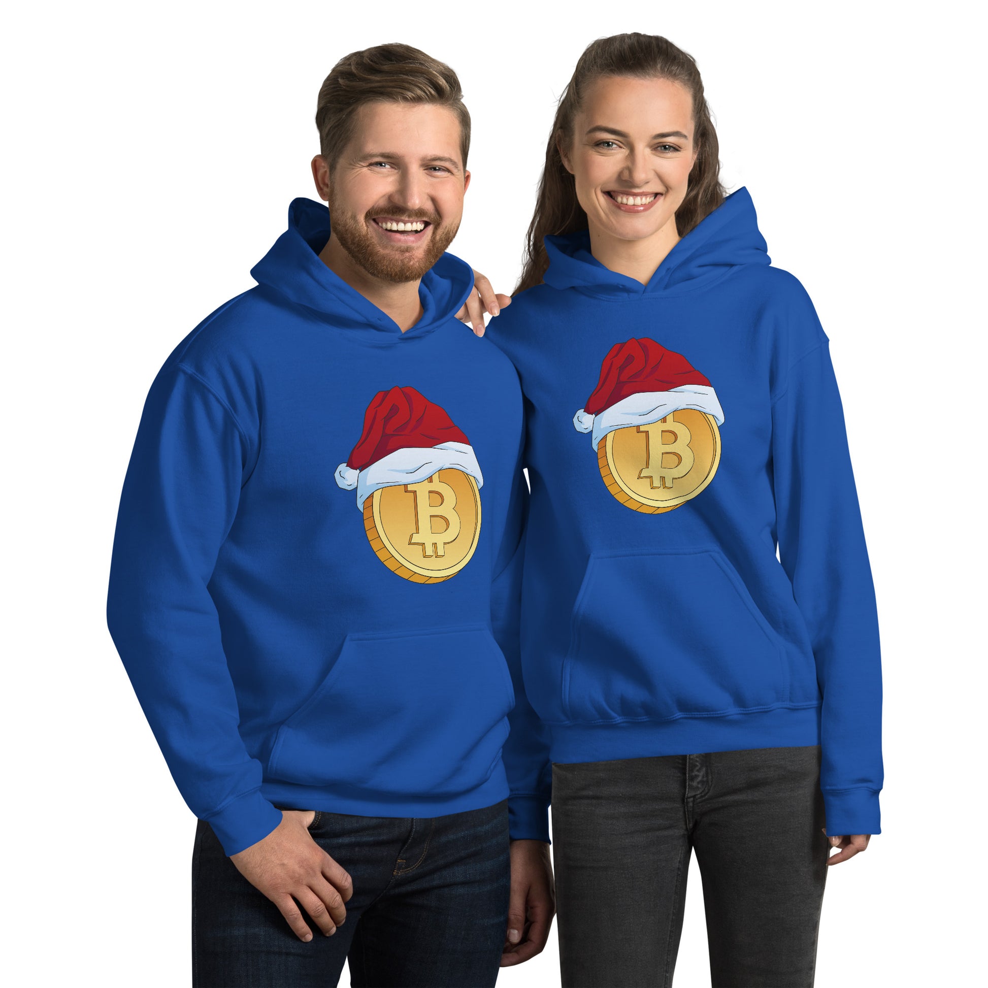 Christmas Bitcoin Hoodie - Funny Foundry