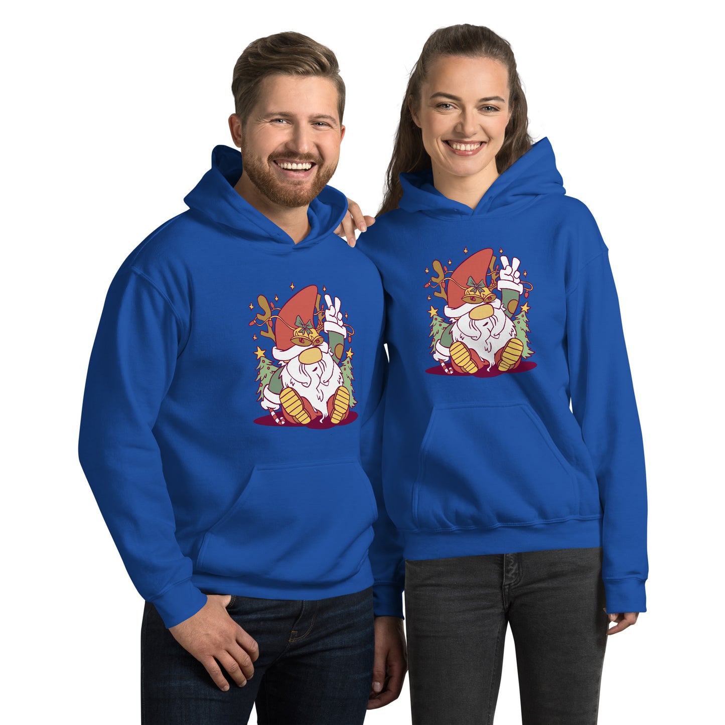 GNOME Christmas Hoodie - Funny Foundry