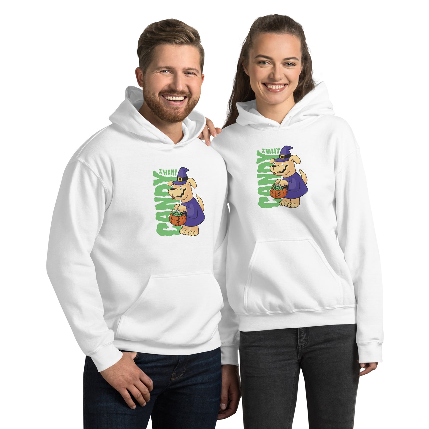 Candy Dog Hoodie - Funny Foundry