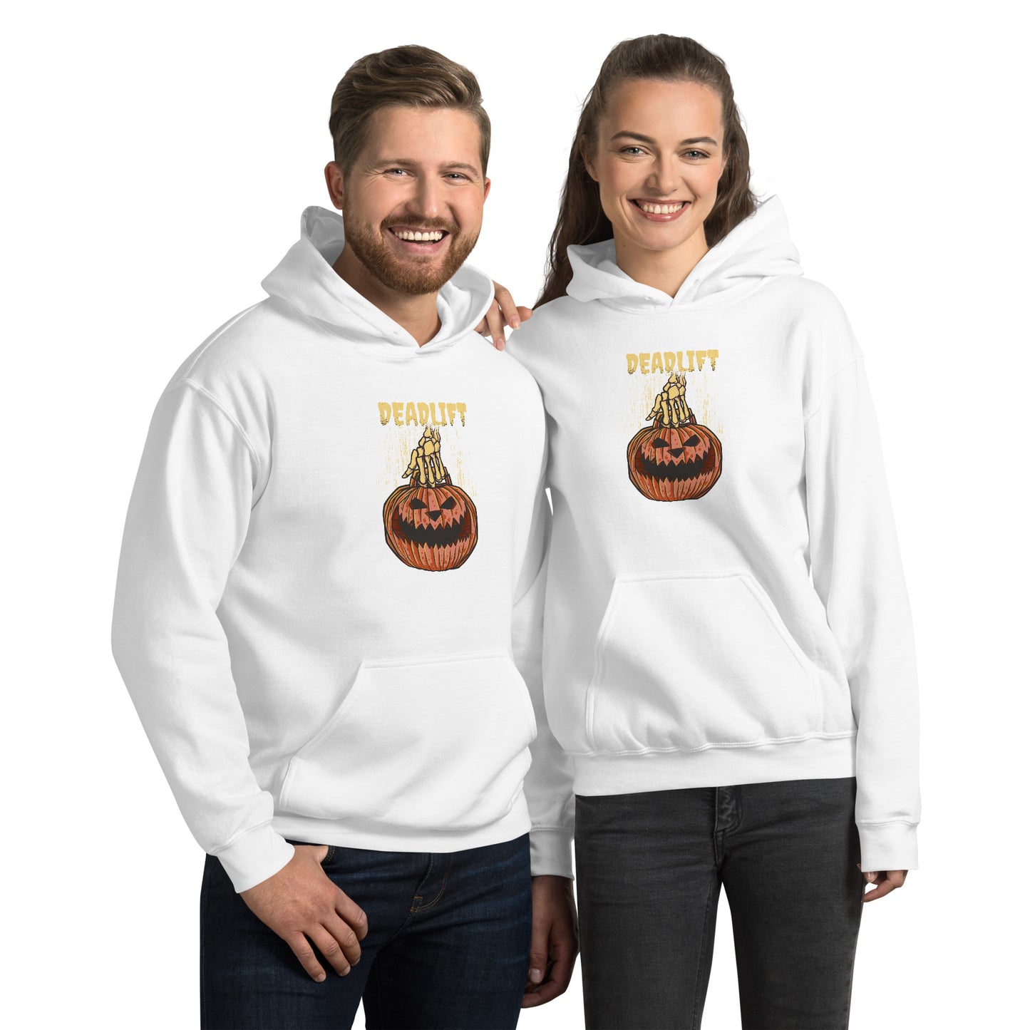 Deadlift Pumpkin Hoodie - Funny Foundry