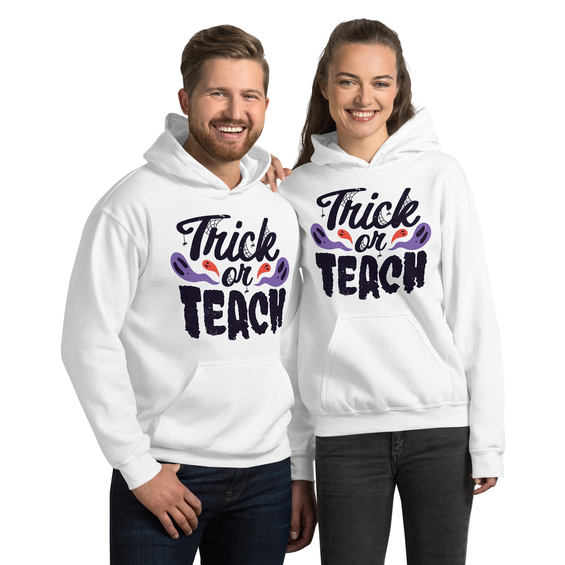 Trick or Teach Hoodie - Funny Foundry