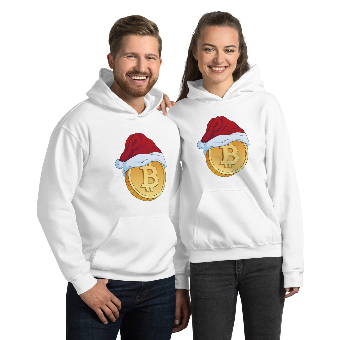 Christmas Bitcoin Hoodie - Funny Foundry