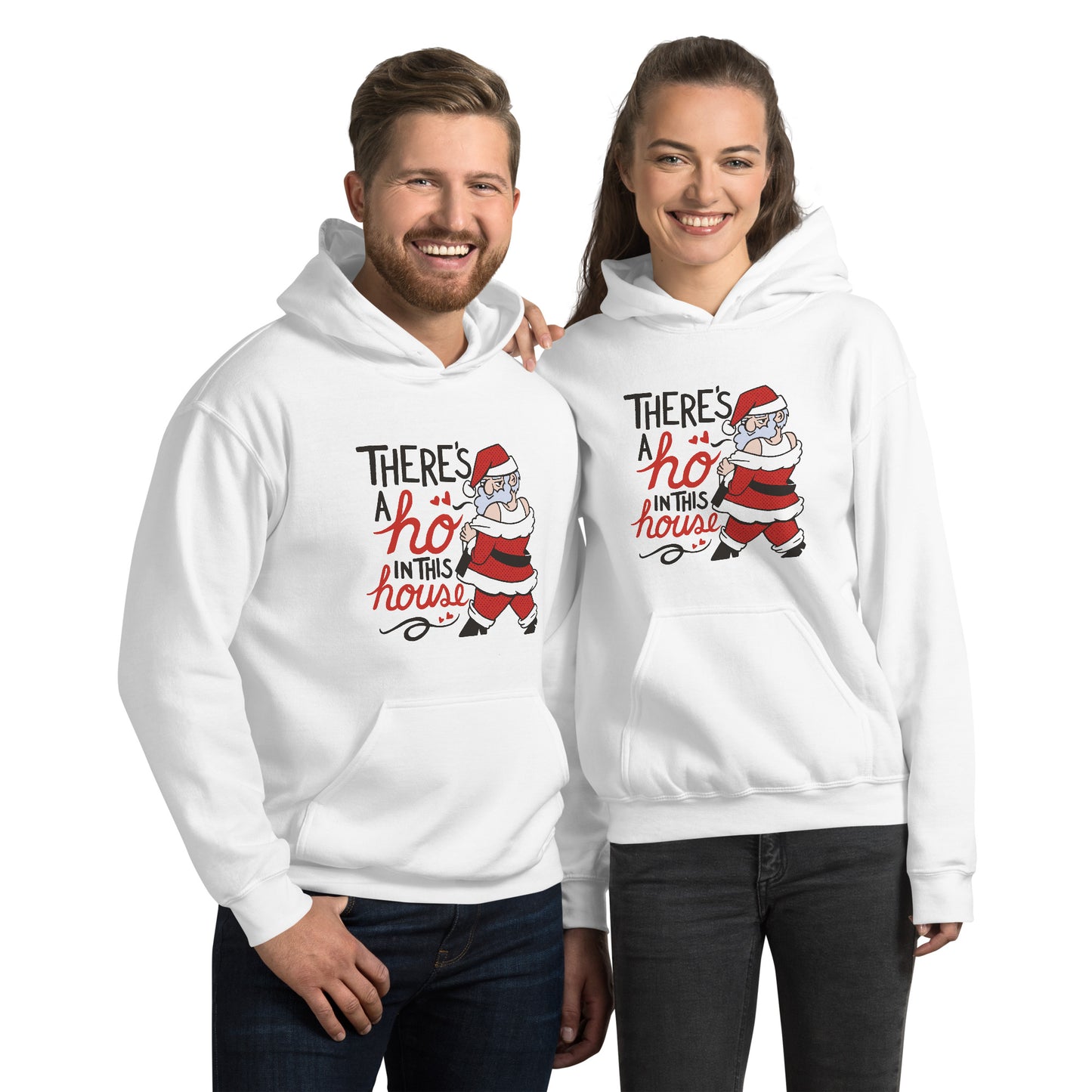 Ho Santa Hoodie - Funny Foundry