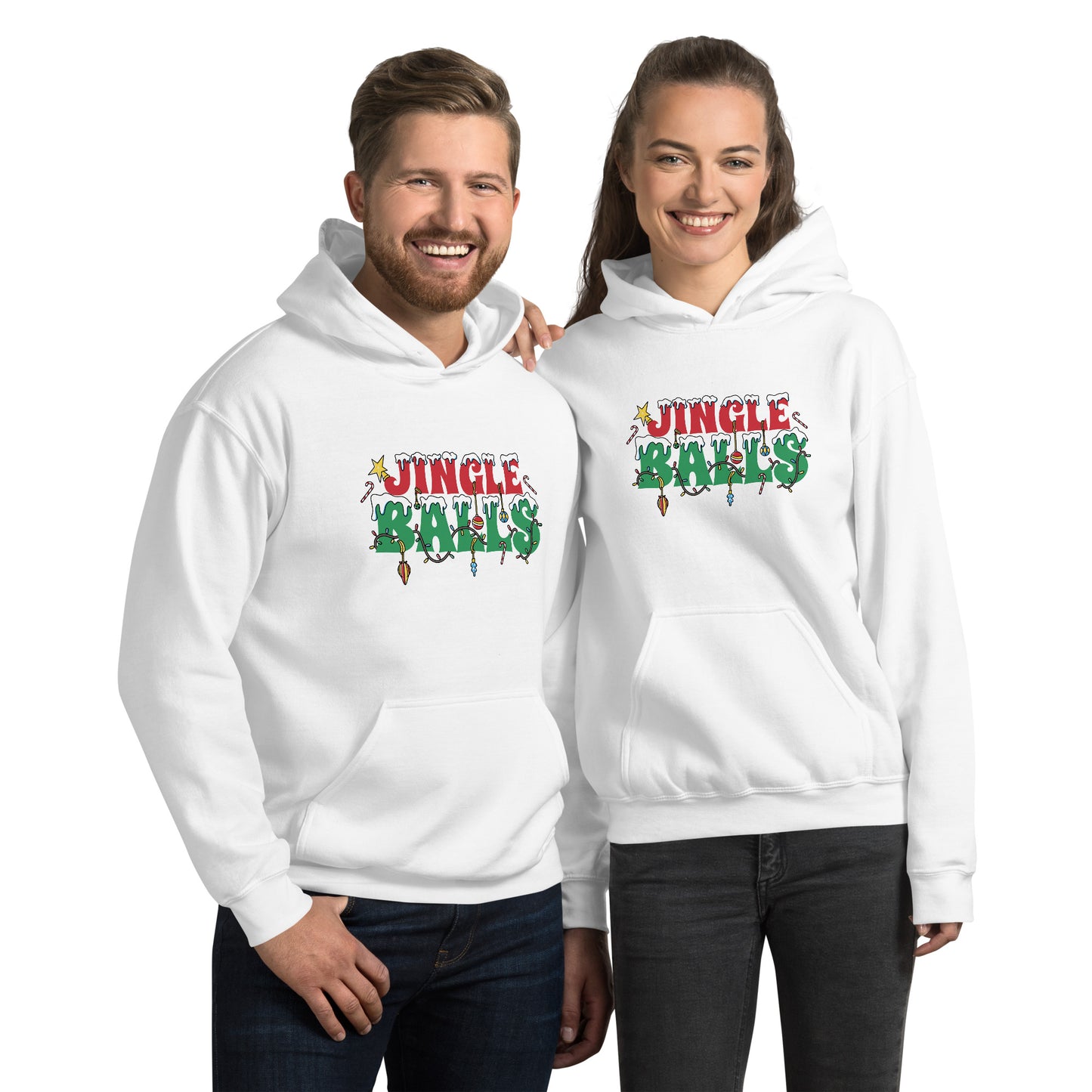 Jingle Balls Hoodie - Funny Foundry