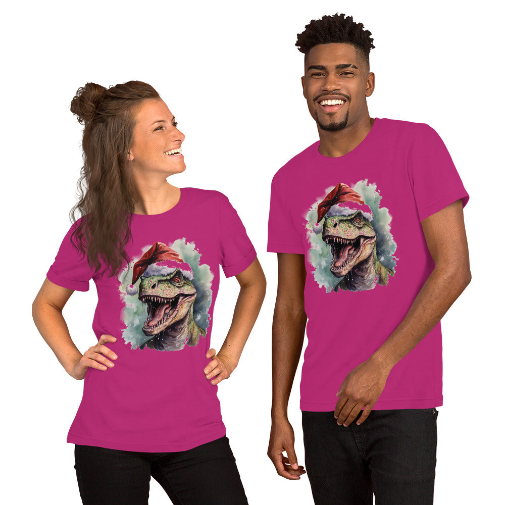 Dinosaur Xmas T-Shirt - Funny Foundry