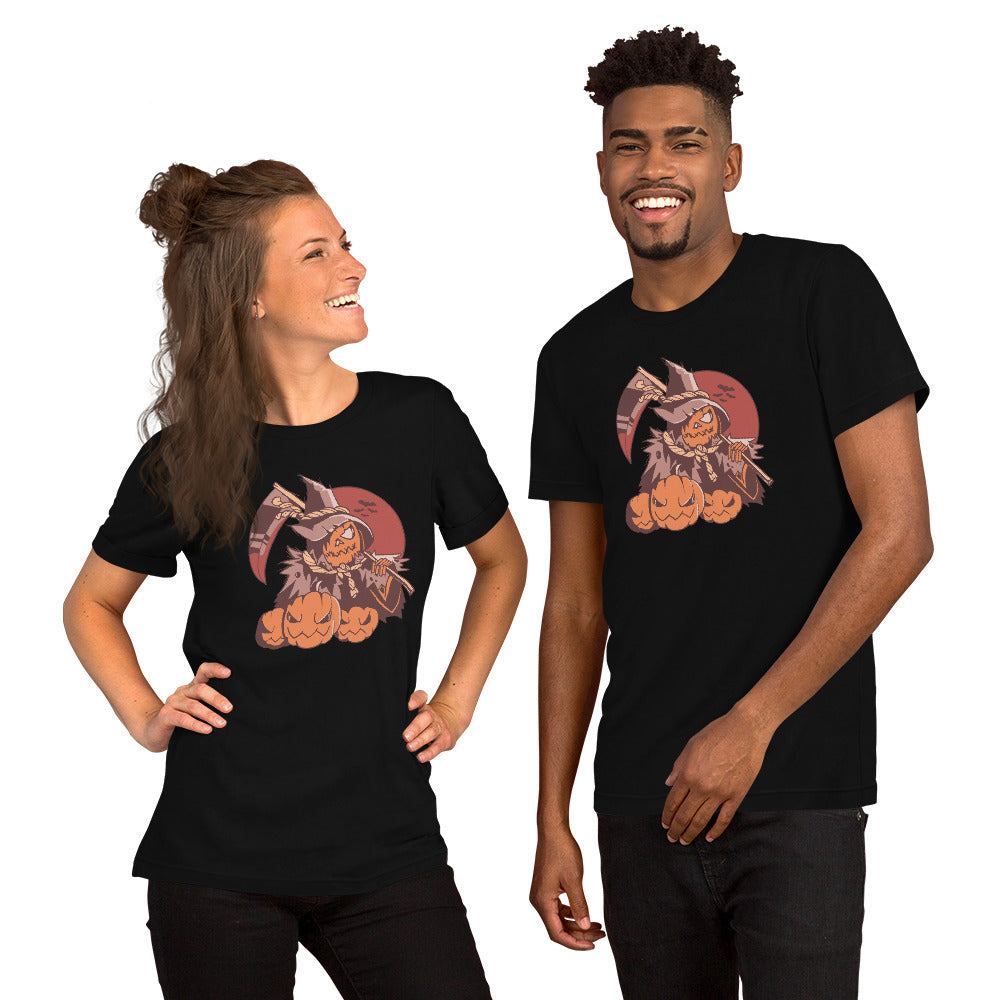 Halloween Scare Crow T-Shirt - Funny Foundry