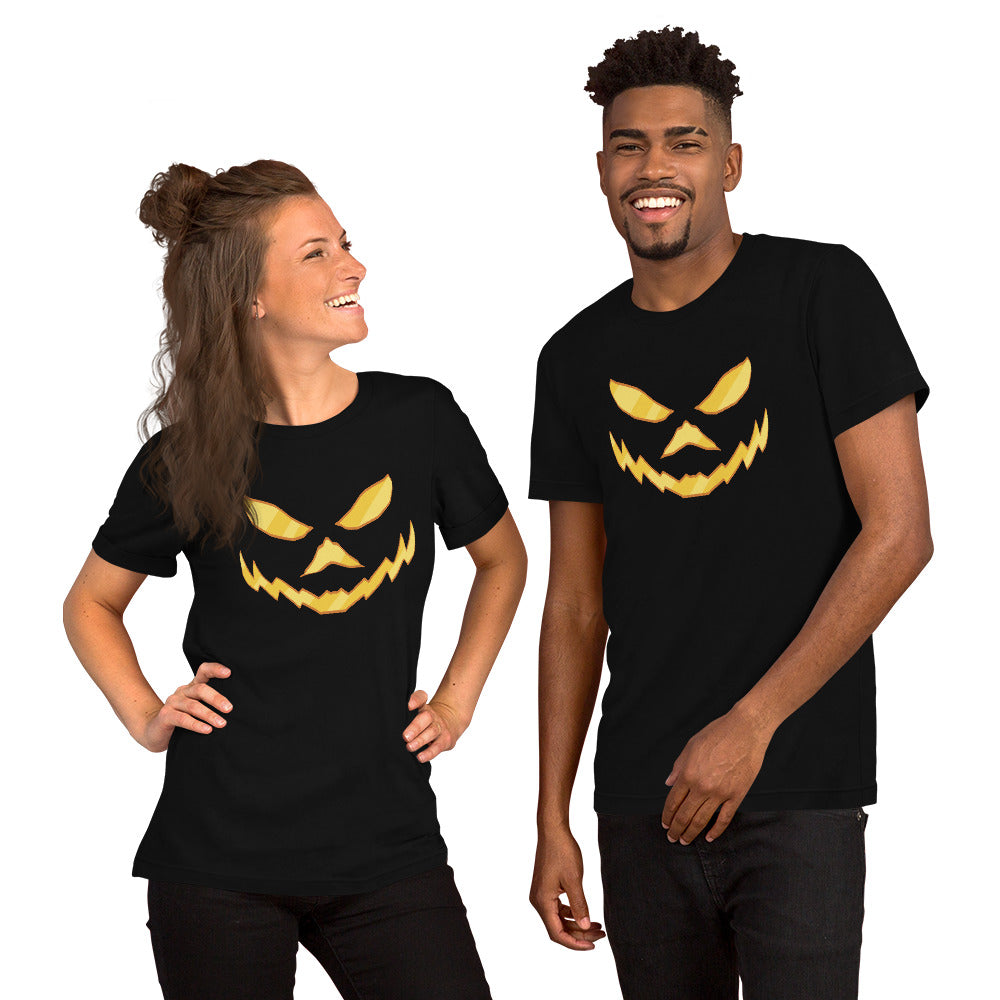 Jack O Lantern Face T-Shirt - Funny Foundry