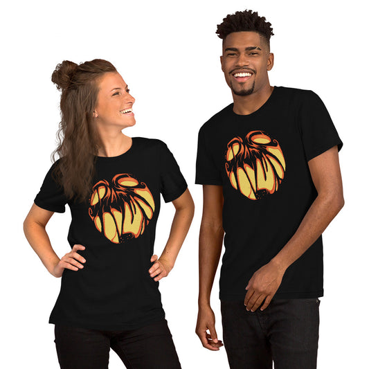 Pumpkin Creepy T-Shirt - Funny Foundry