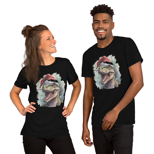 Dinosaur Xmas T-Shirt - Funny Foundry