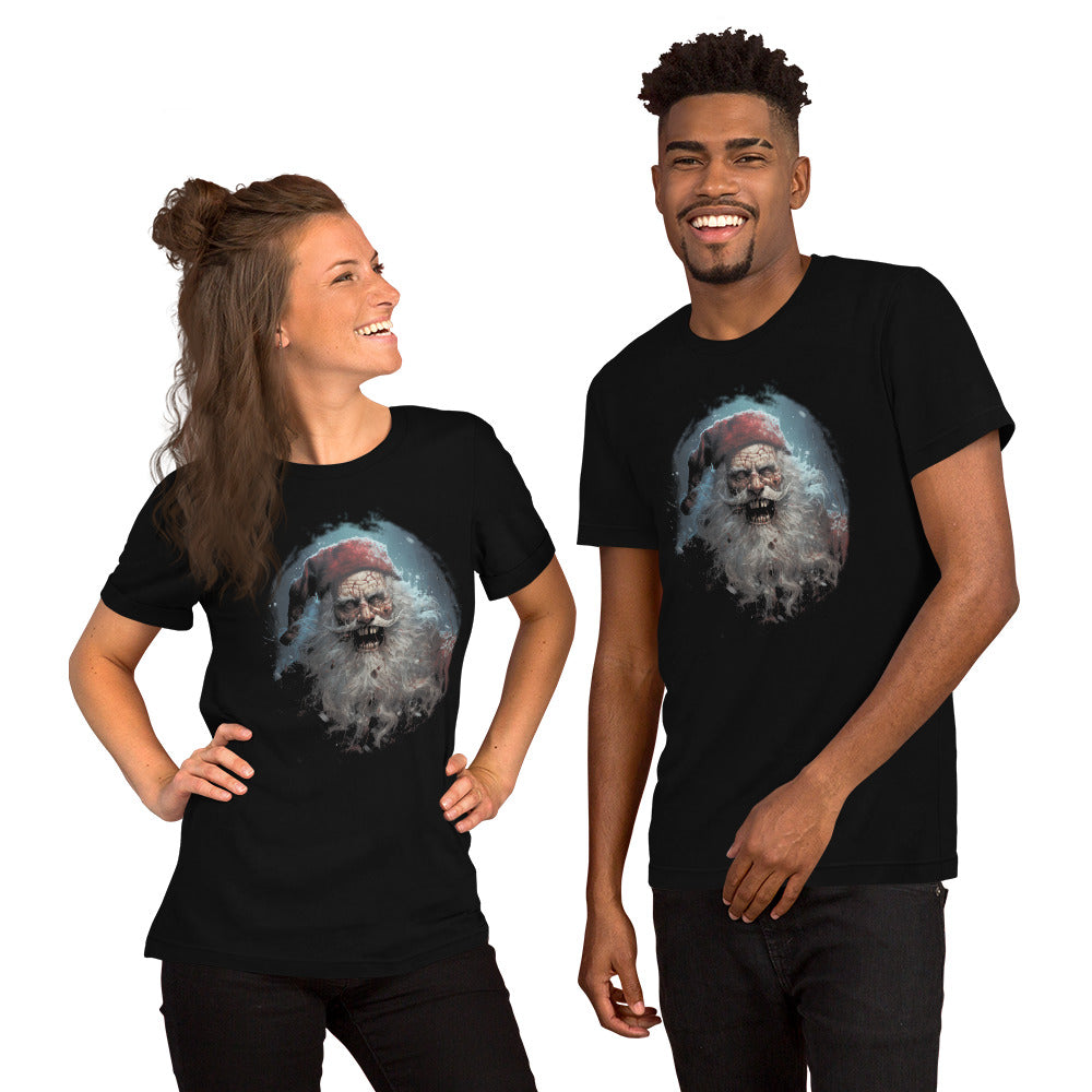 Horror Santa T-Shirt - Funny Foundry