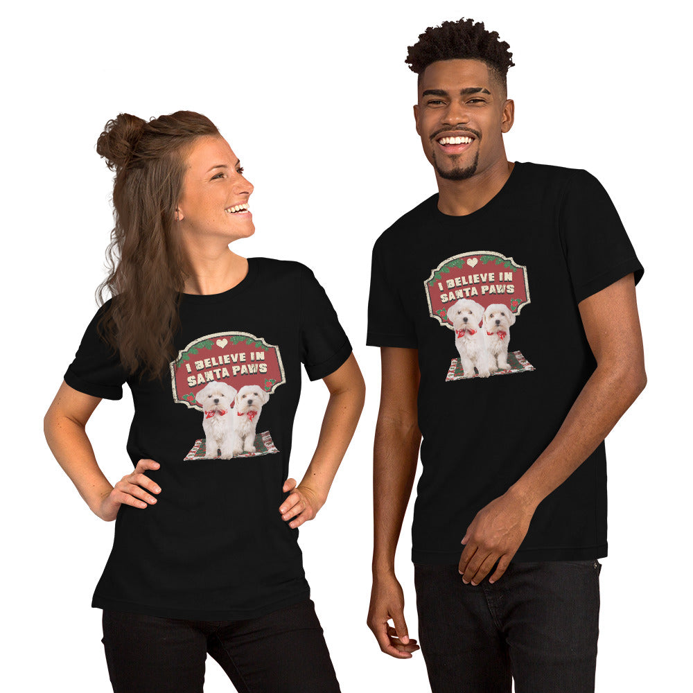 Santa Paws T-Shirt - Funny Foundry