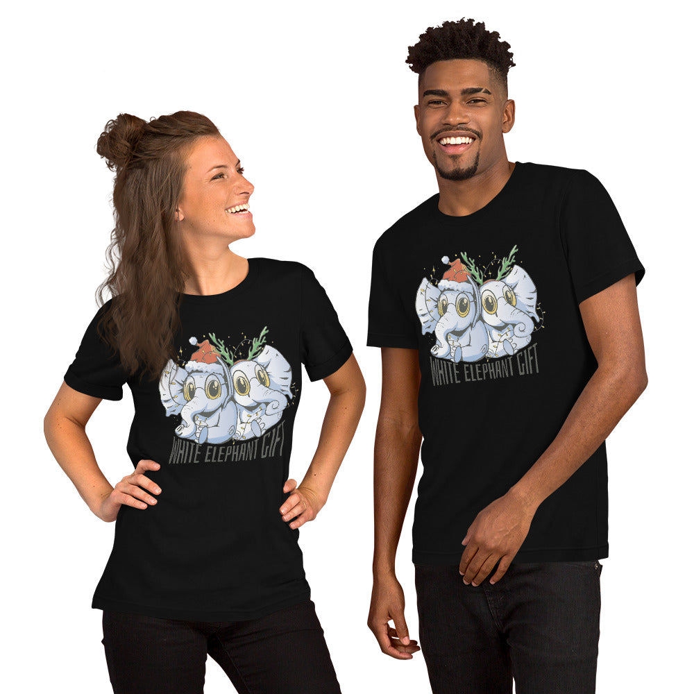 White Elephant Christmas T-Shirt - Funny Foundry