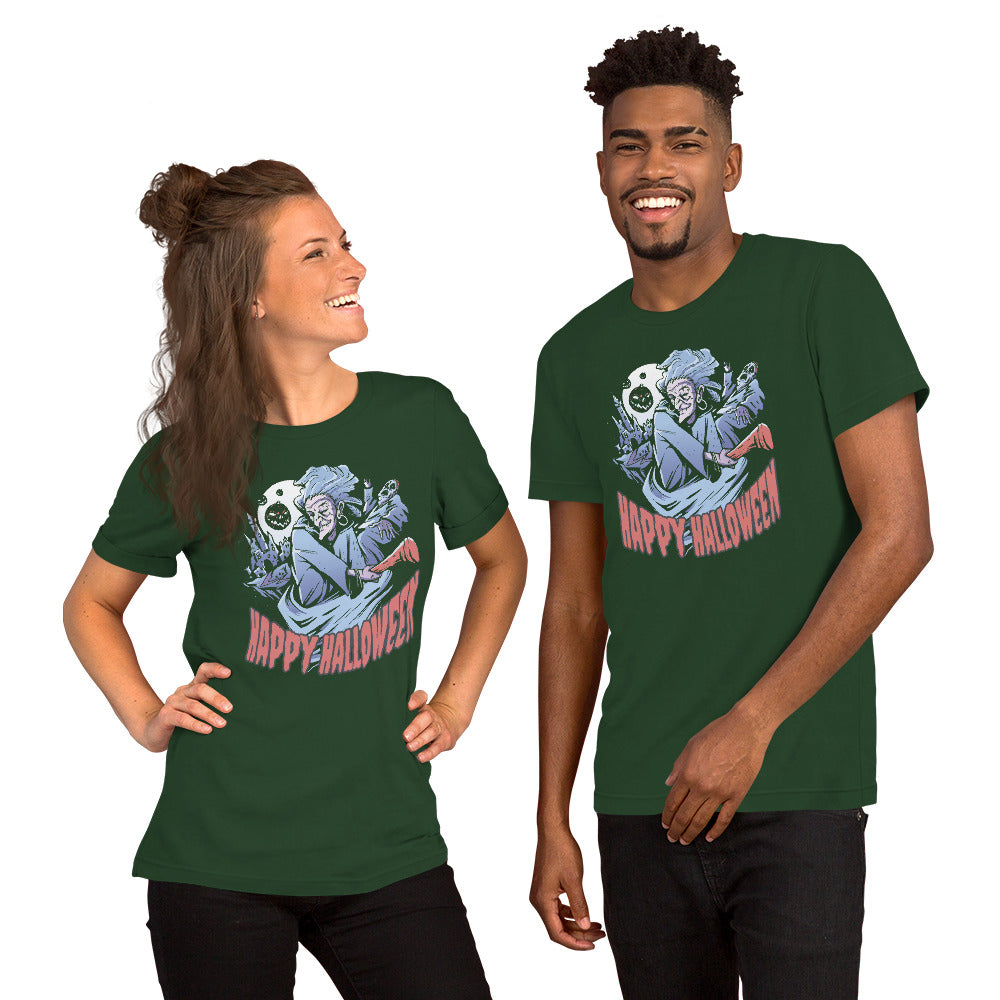 Witch Castle Spooky T-Shirt - Funny Foundry