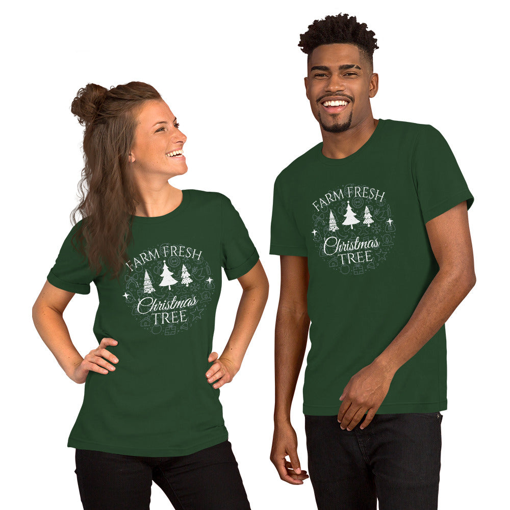 Farm Fresh Christmas Tree T-Shirt - Funny Foundry